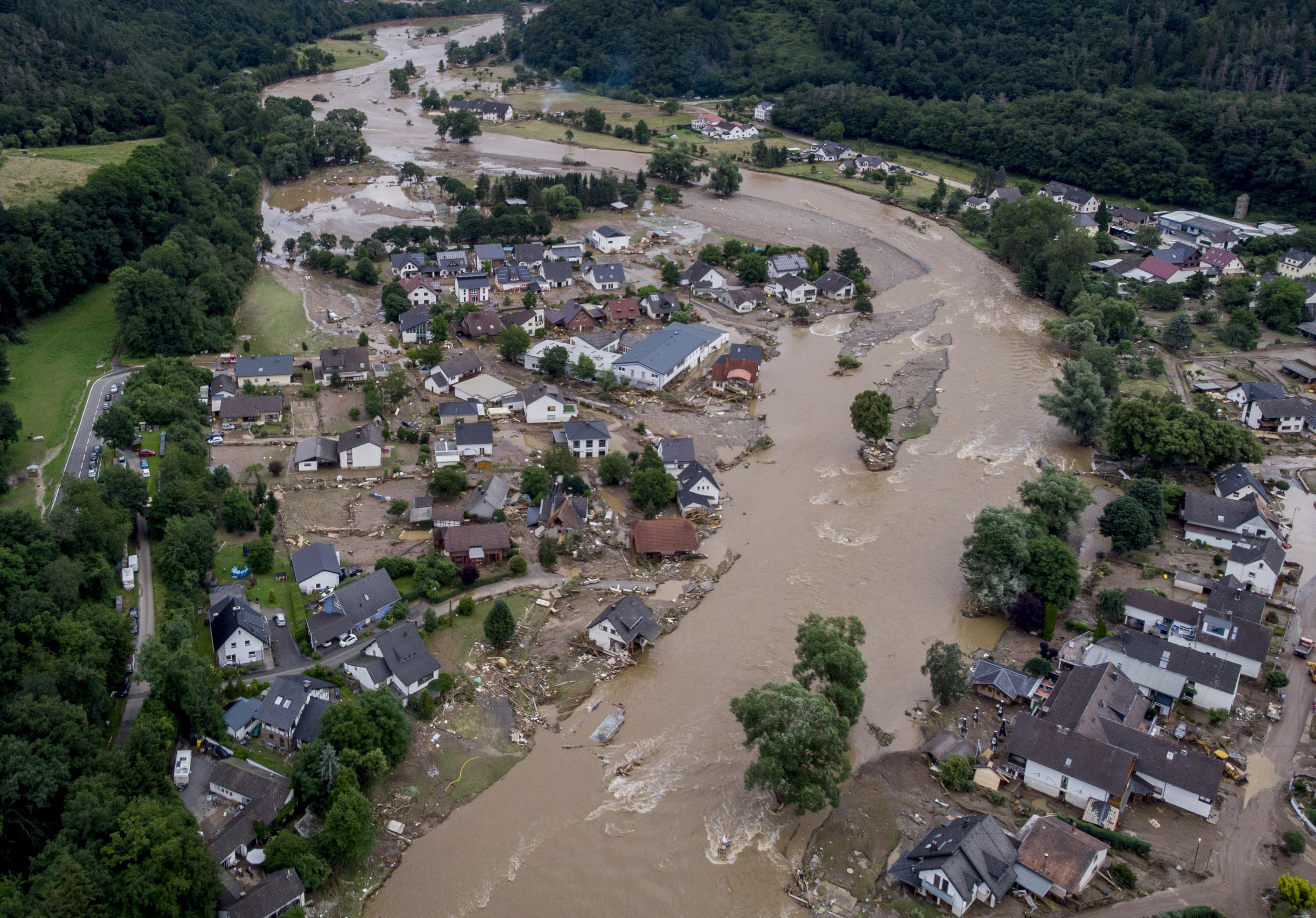 Germany Denounces Disinformation By Groups In Flood Areas