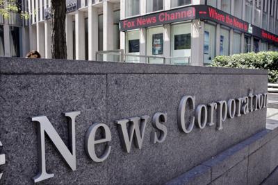 ARCHIVO - La sede de la compañía del magnate Rupert Murdoch, News Corporation, en Nueva York, el 1 de agosto de 2017. (AP Foto/Richard Drew, Archivo)