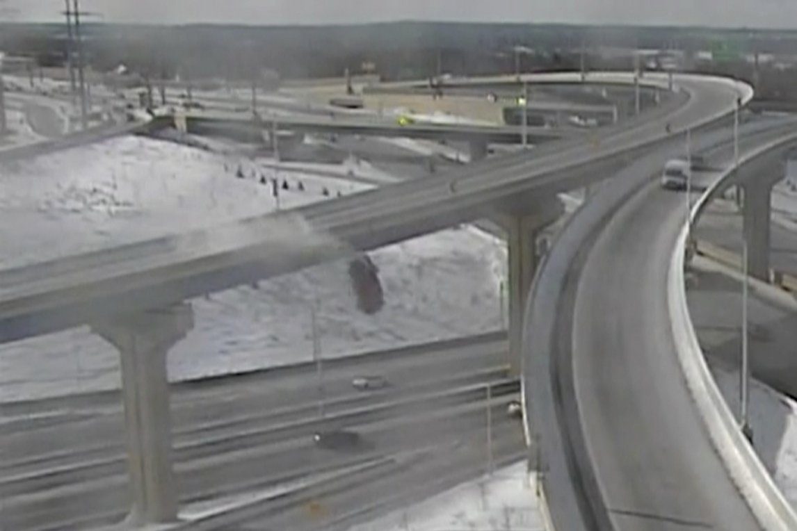 Driver who jumped off Wisconsin ramp thanks for being alive