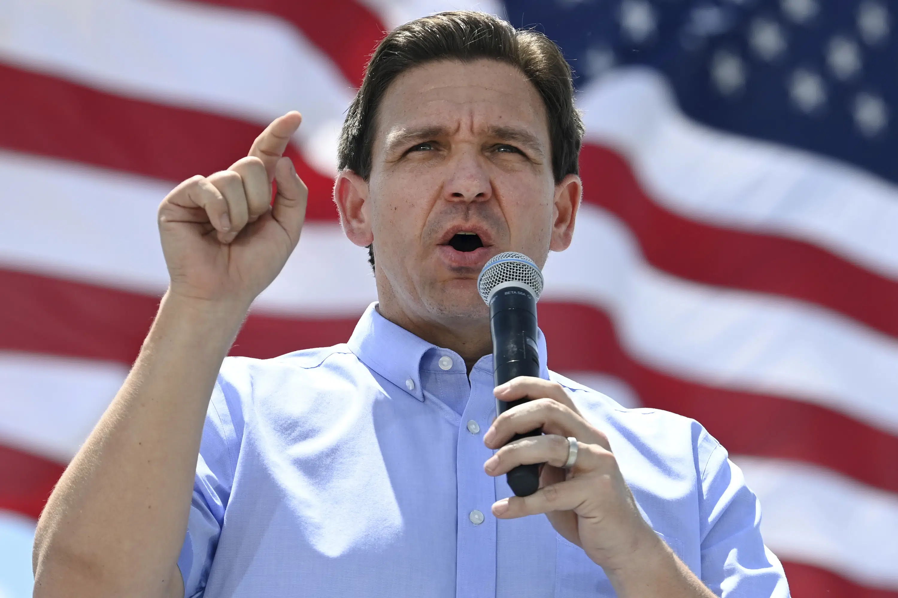 DeSantis quiet on Trump indictment as he faces conservatives in Trump country