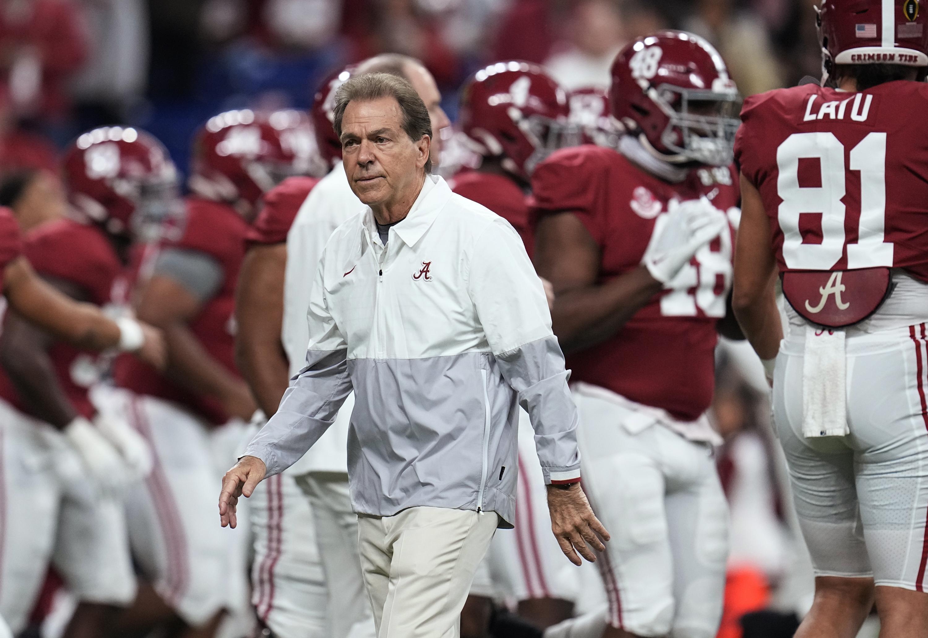 Saban: Current state of college football not 'sustainable' | AP News