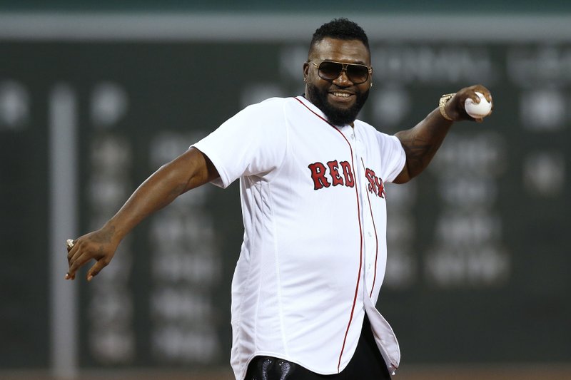 david ortiz red jersey