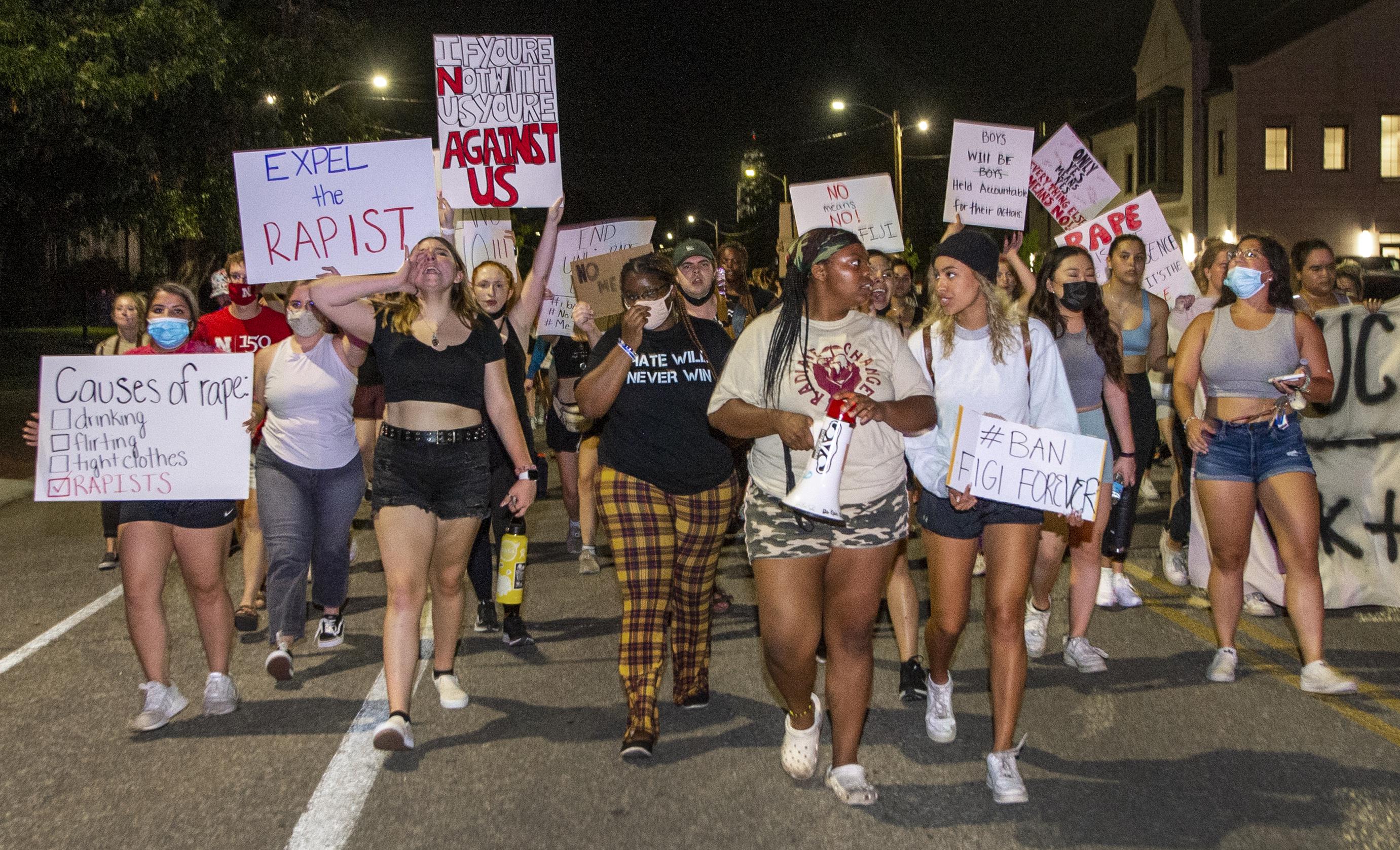 Sexual Assault Cases Spur Protests On Campuses Across Us Ap News