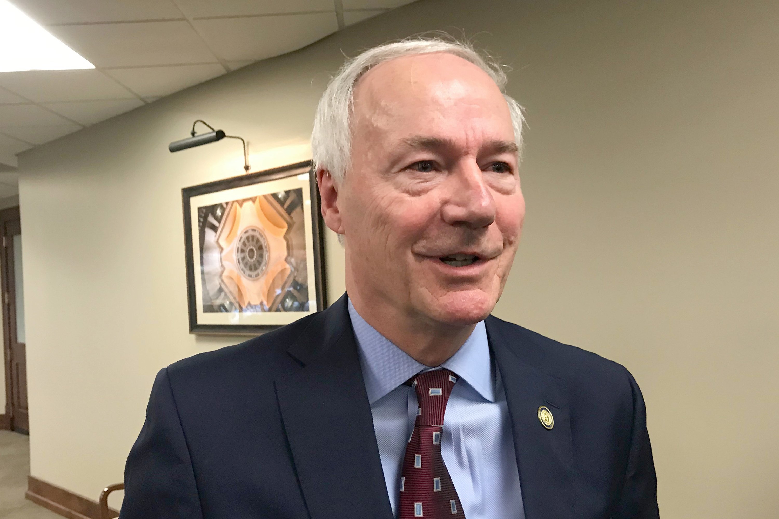 Arkansas governor signs almost total abortion law