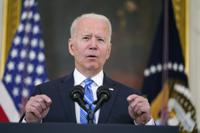 President Joe Biden speaks about the economy and his infrastructure agenda in the State Dining Room of the White House, in Washington, Monday, July 19th, 2021. (AP Photo/Andrew Harnik)