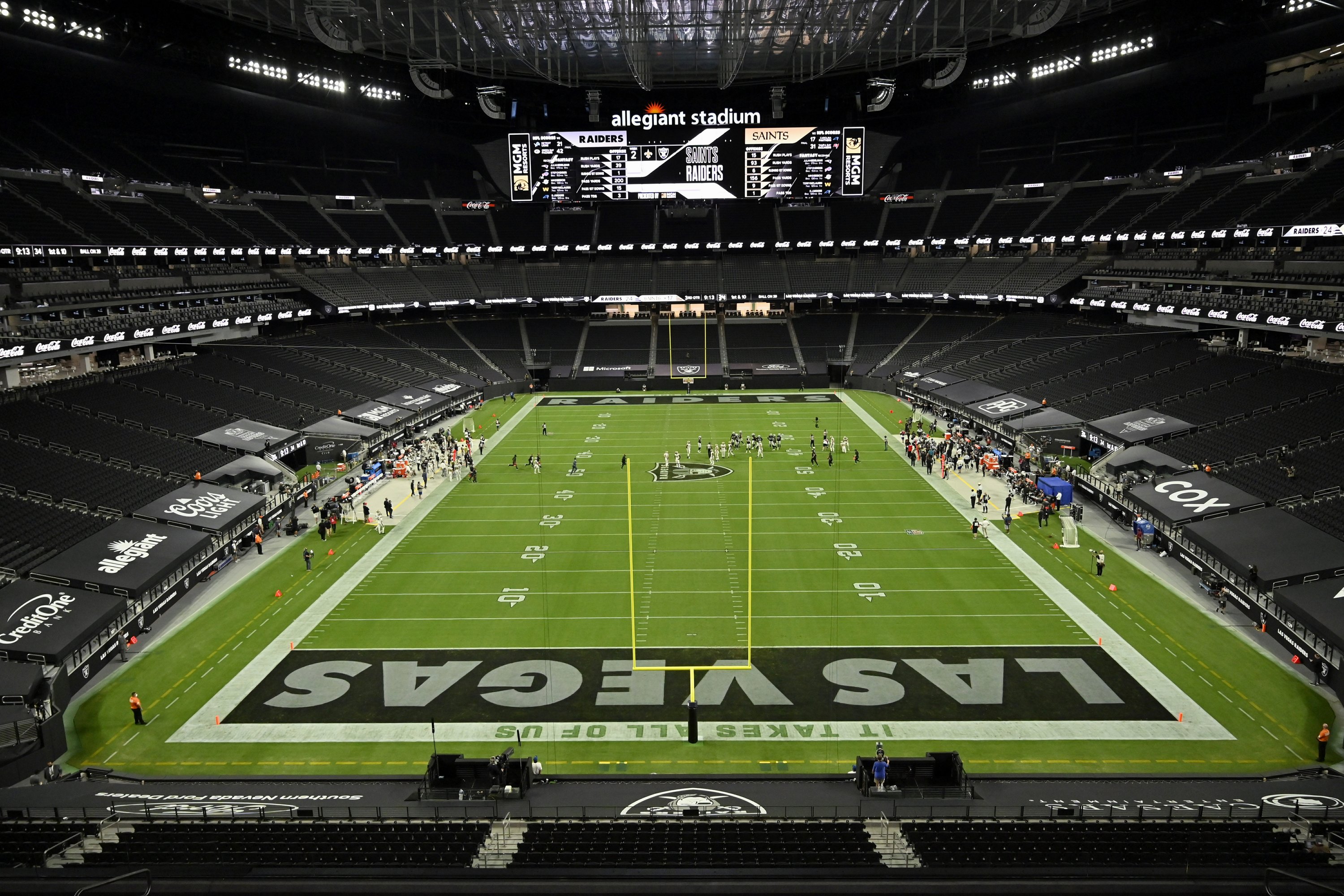 Raiders Stadium Will Have Fans But For College Game Not Nfl