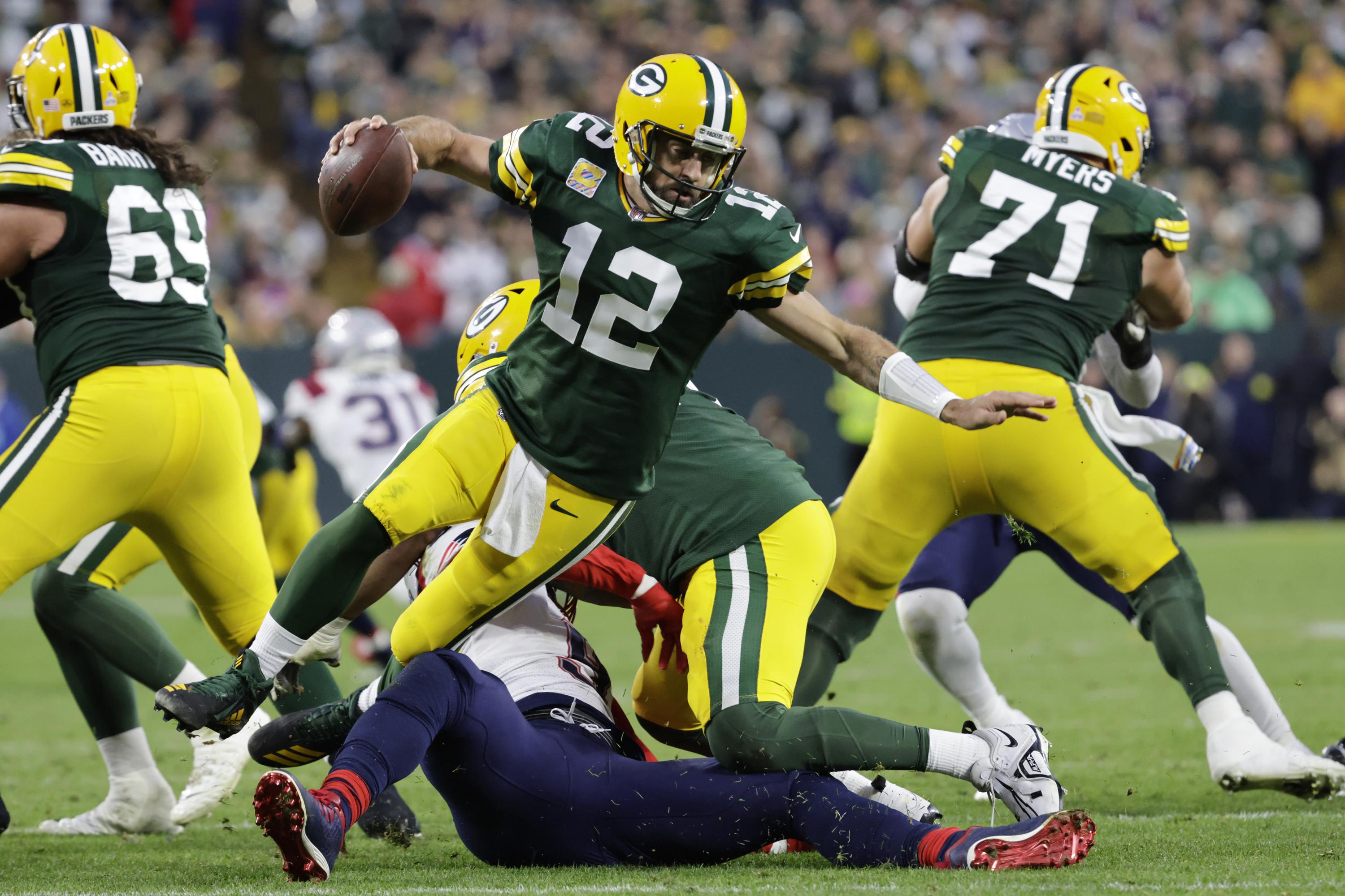 Rodgers relishes Packers longawaited London game vs. Giants AP News