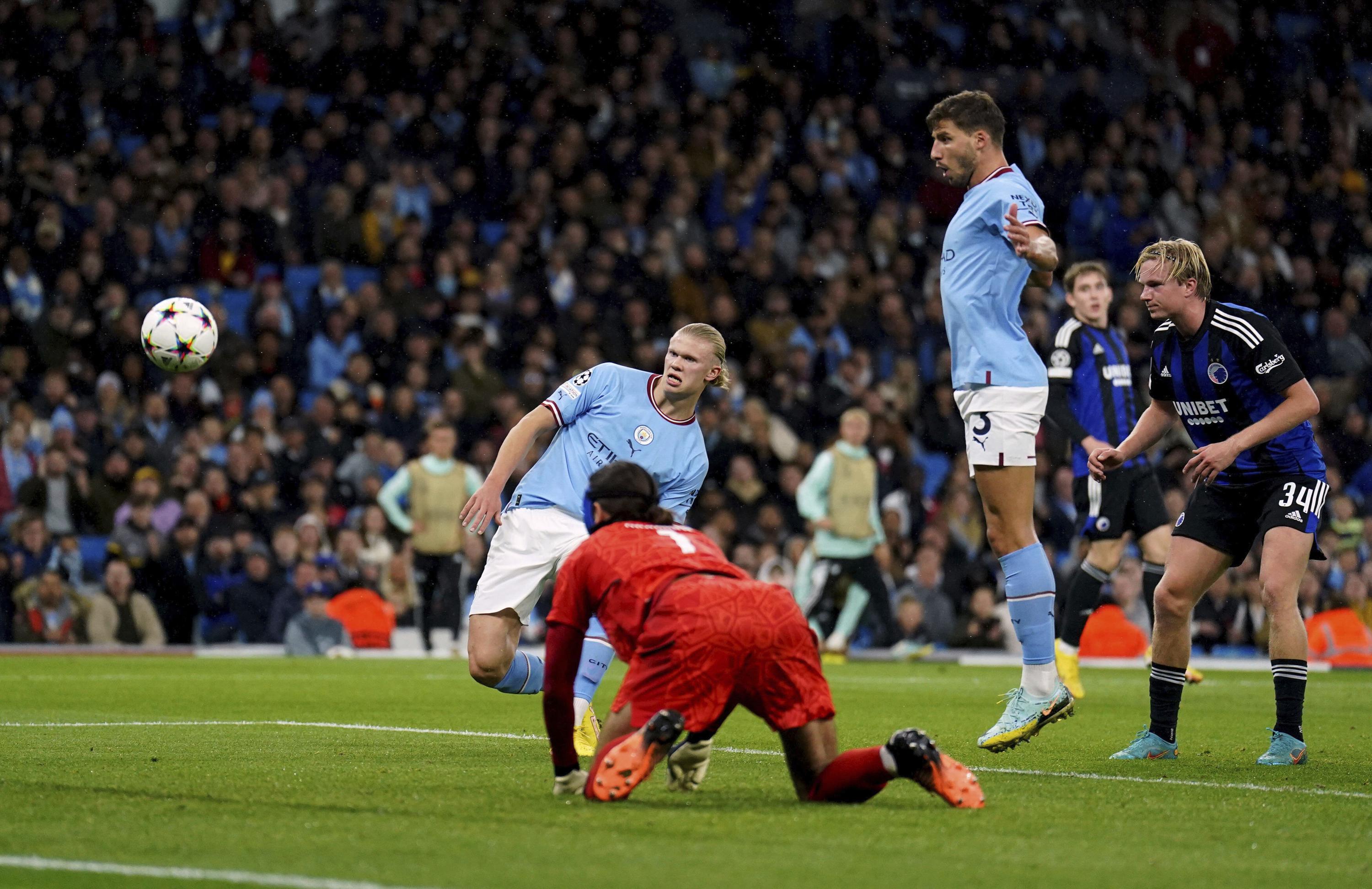 Haaland scorer 2 i City-rutten, Guardiola avviser frigjøringsklausulen