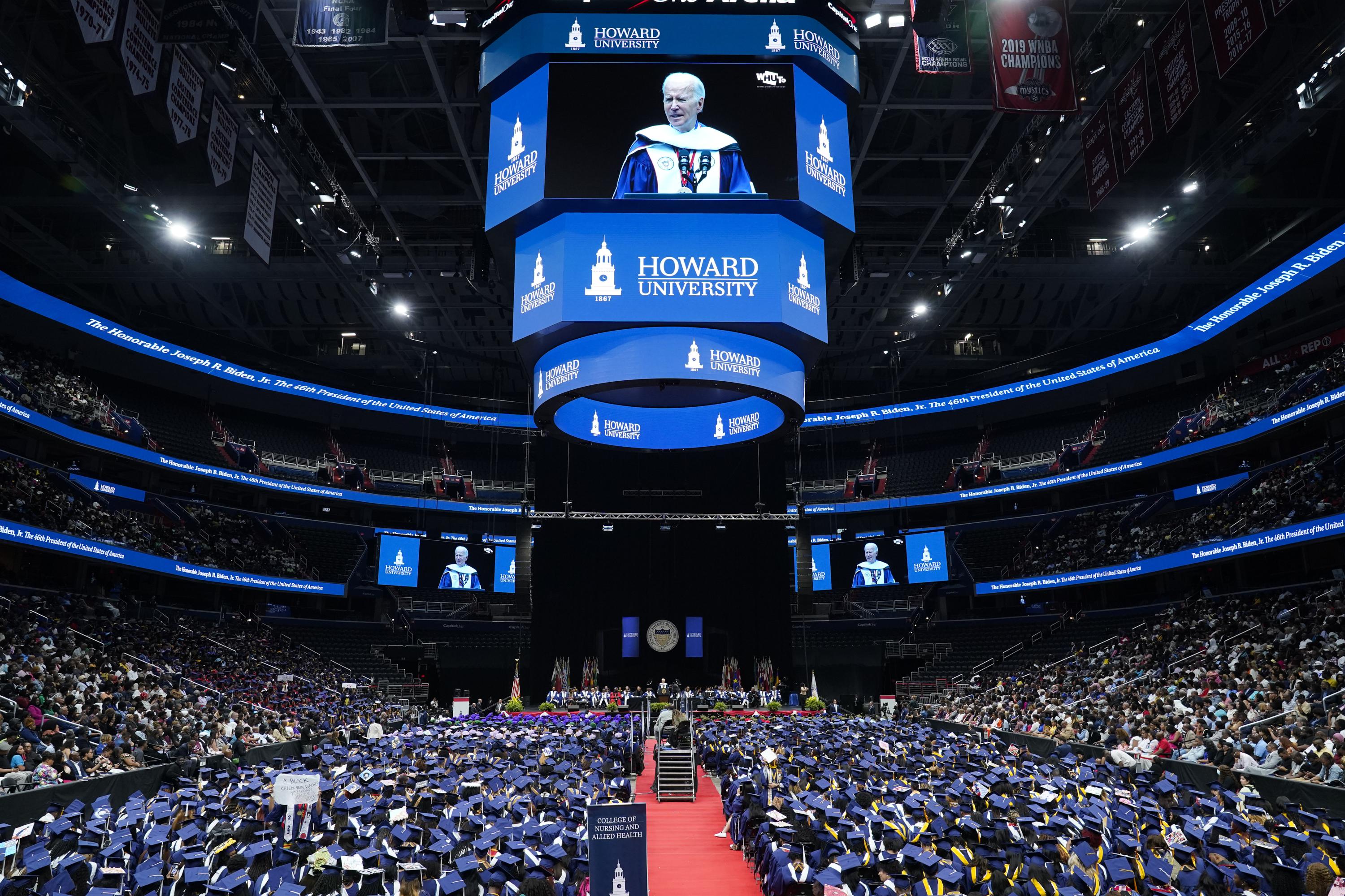 Biden to graduates of historically Black Howard University US history