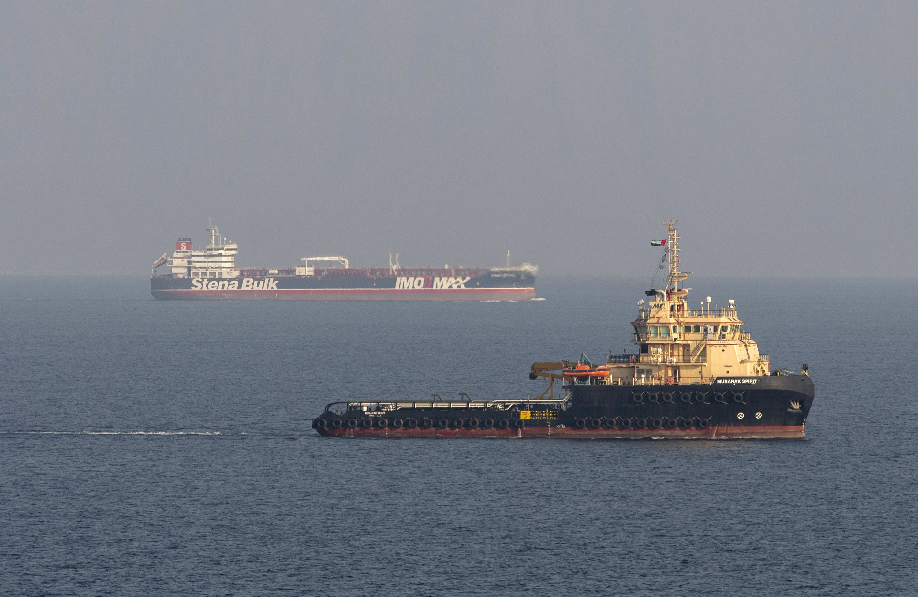 Iran says oil tanker struck by rockets off Saudi Arabia Iran says oil tanker struck by rockets off Saudi Arabia