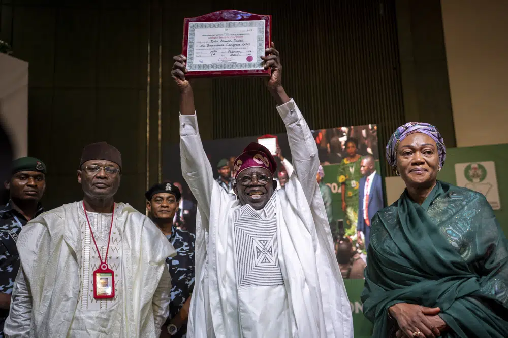 Nigeria’s Bola Tinubu Declared Winner of Presidential Vote