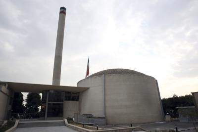 FILE - This Sept. 1, 2014 file photo, shows a nuclear research reactor at the headquarters of the Atomic Energy Organization of Iran, which went online with American help in 1967 - before Iran's 1979 Islamic Revolution strained ties between the two countries, in Tehran, Iran has converted a fraction of its stockpile of highly enriched uranium into material that can detect cancers and other diseases. That's according to the United Nations’ nuclear watchdog and an Iranian media report on Friday, March 18, 2022. (AP Photo/Vahid Salemi, File)