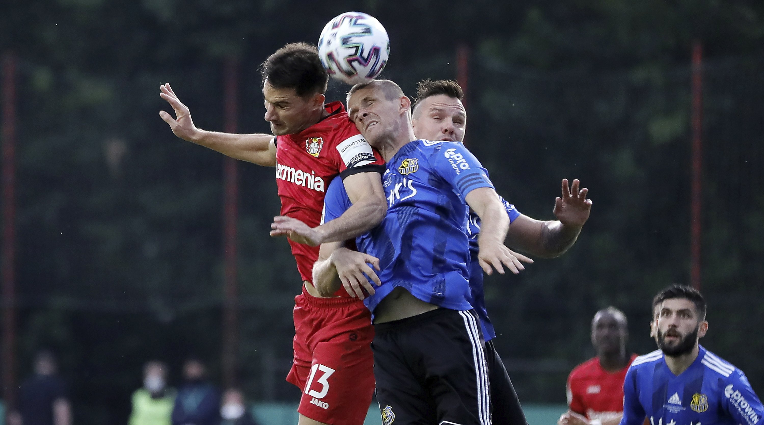 Leverkusen into German Cup final as 4thtier team's run ends AP News