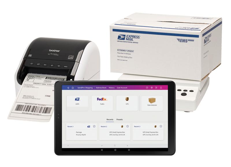 pitney bowes label printer