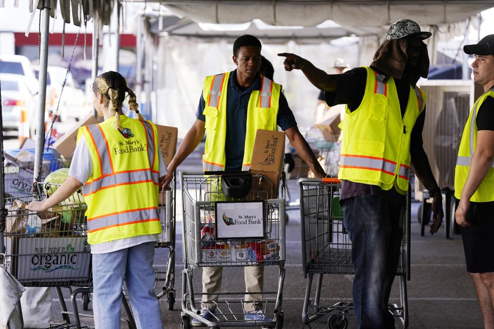 These Photos Show the Staggering Food Bank Lines Across America