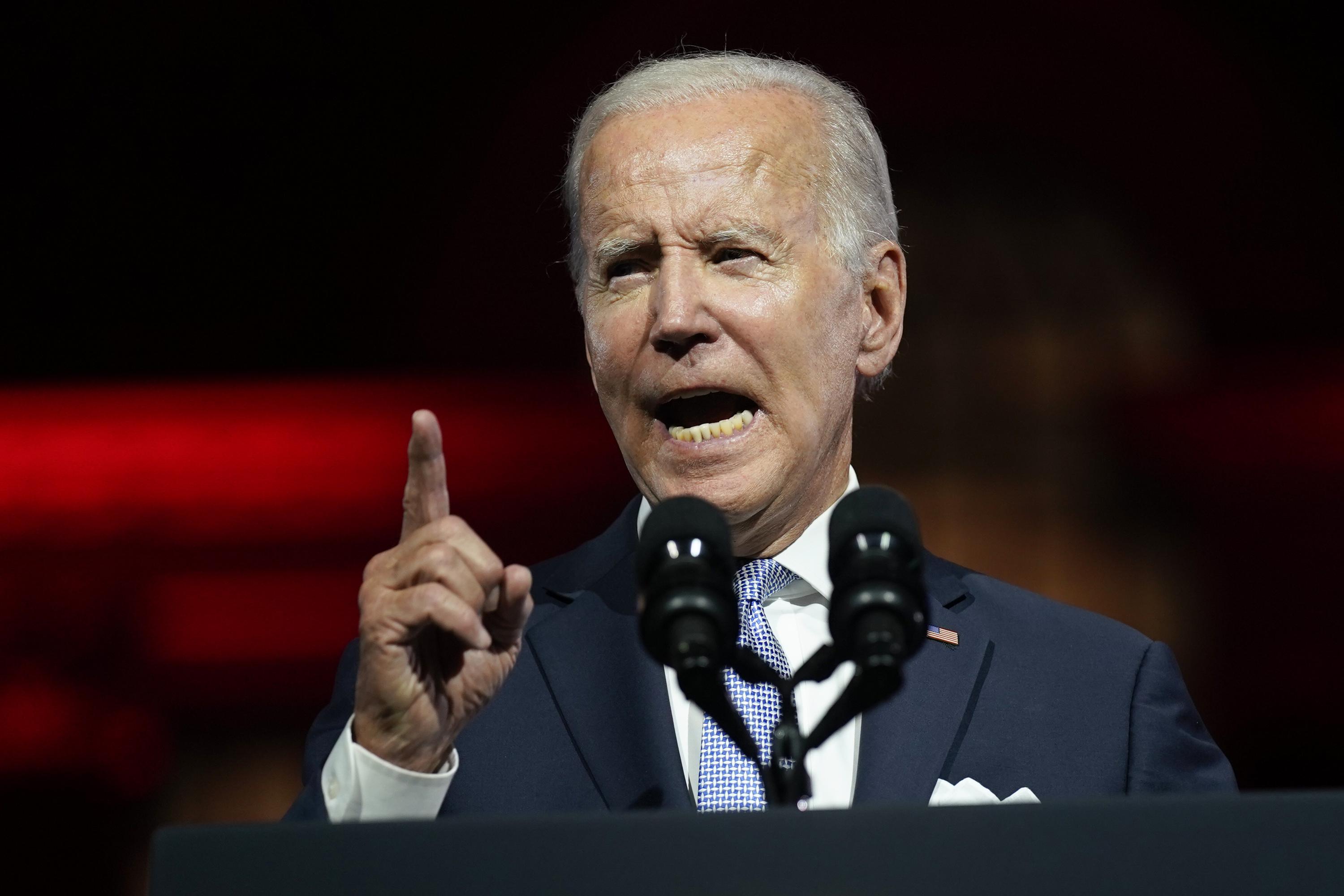 Biden sounds newly strong alarm: Trumpism menaces democracy | AP News