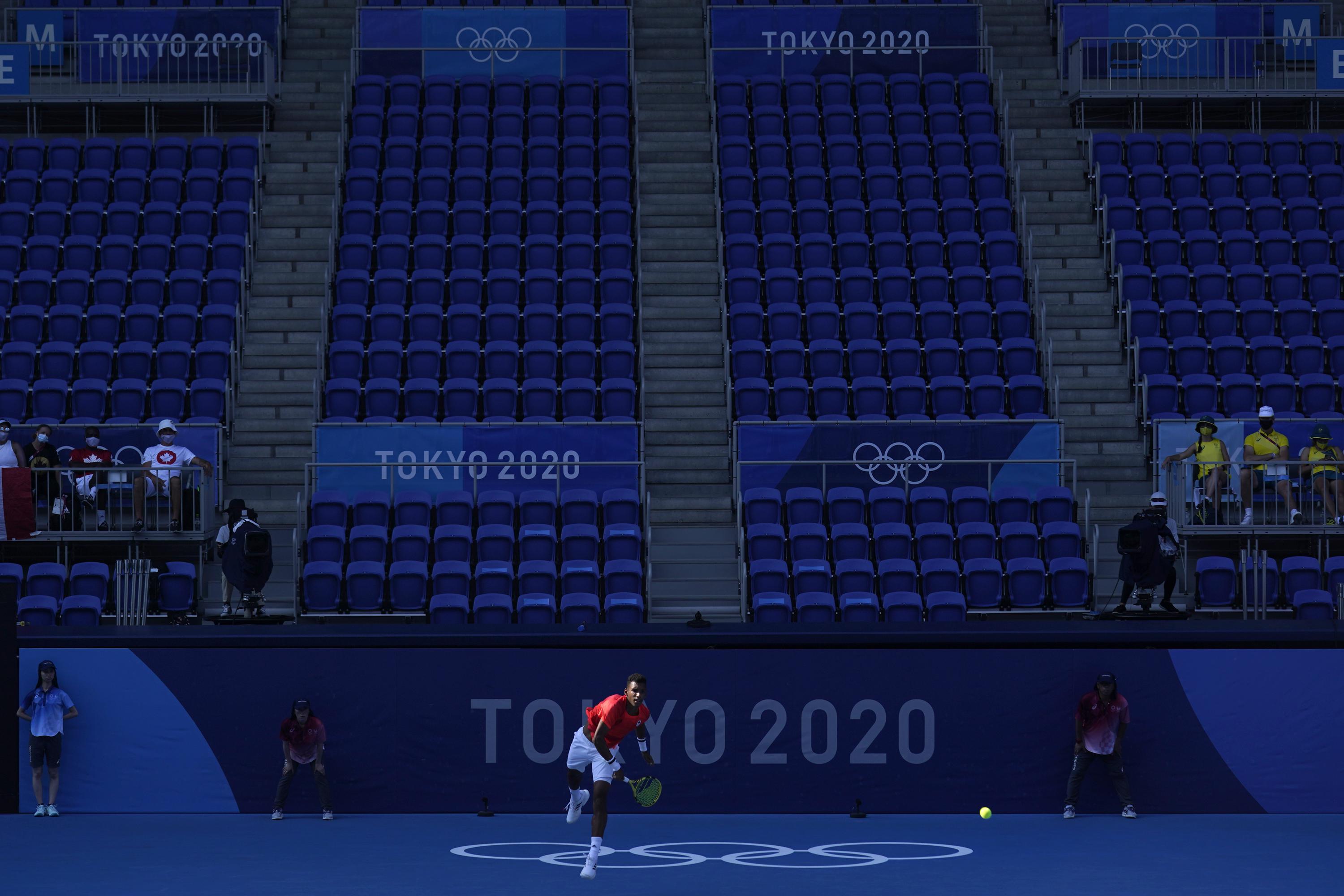 Without the crowd's roar, Tokyo Olympians search for spirit 