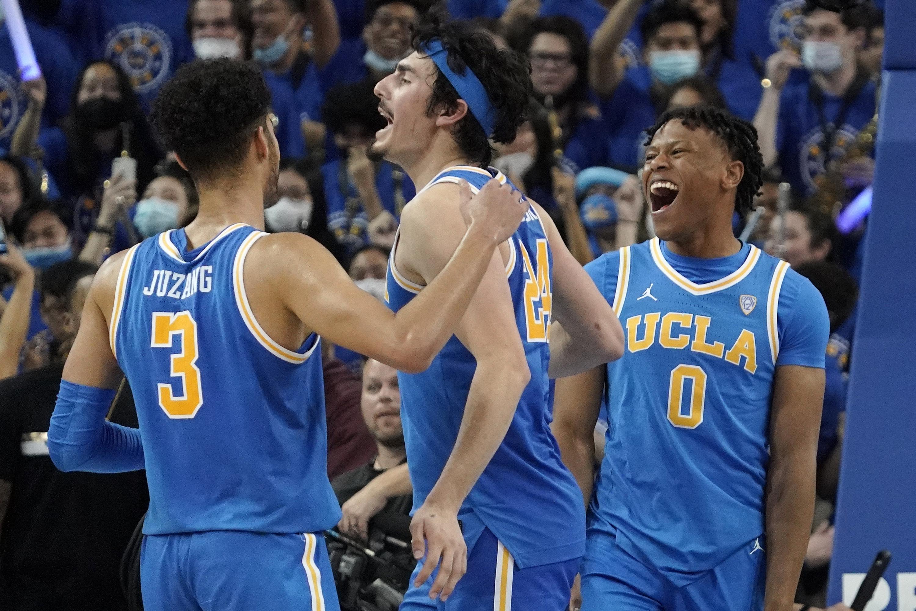 No. 17 UCLA beats No. 16 USC 75-68, finishes 2nd in Pac-12 | AP News