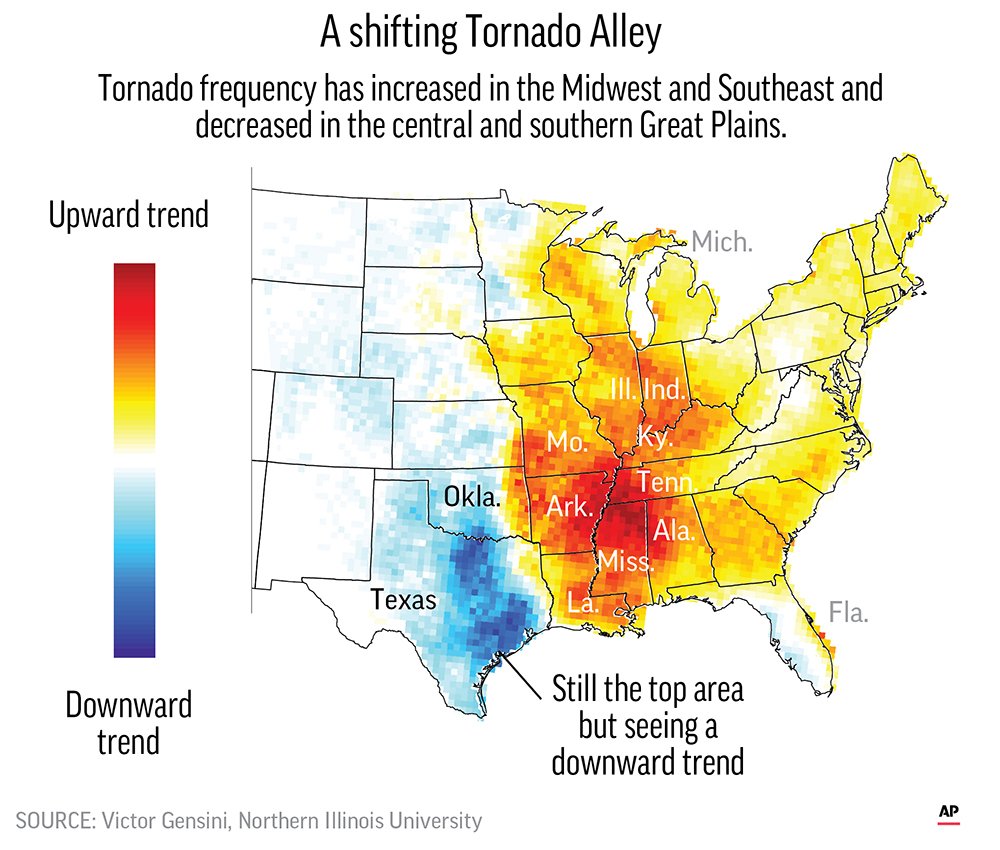 The Latest NWS confirms 8 tornadoes in Indiana AP News