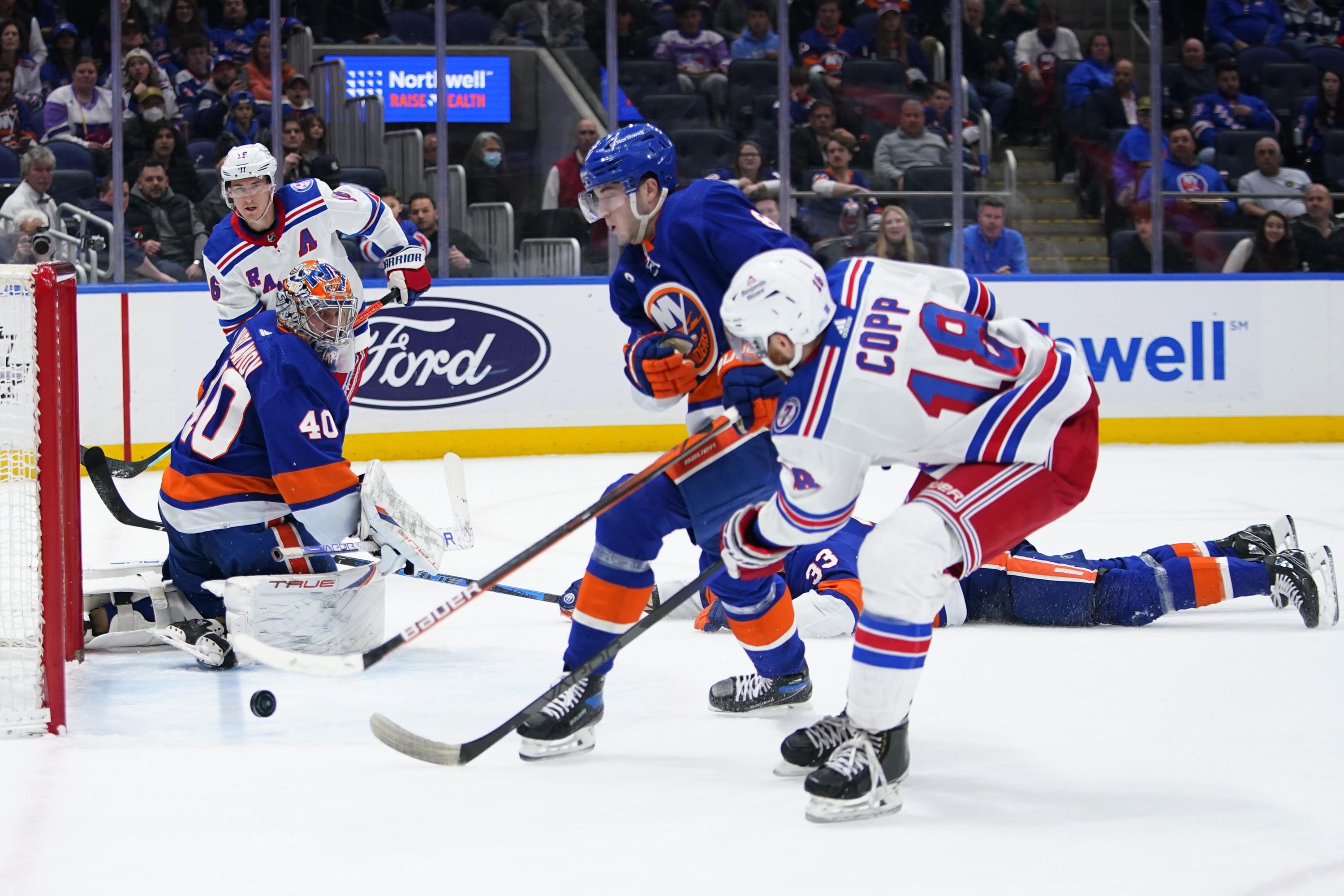 Copp scores 3, Kreider has 51st, Rangers beat Islanders 6-3 ...