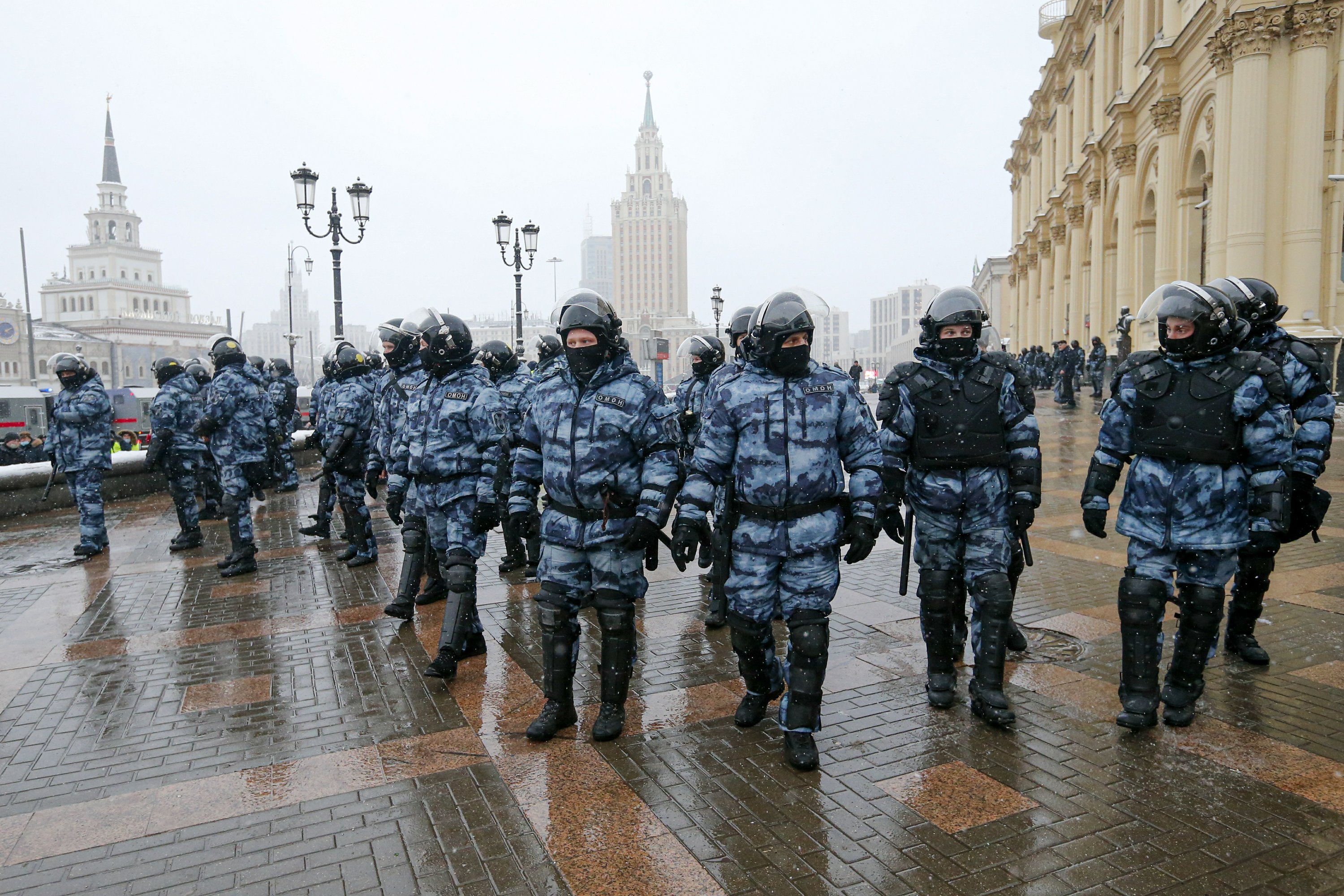 More protests called in Moscow to demand Navalny’s release