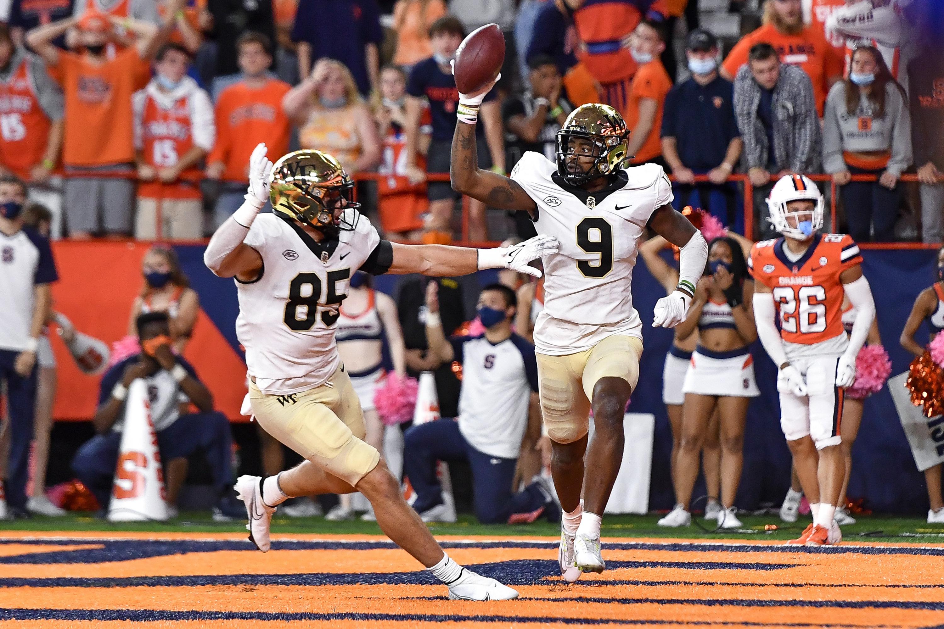 Wake Forest defeats Syracuse 4037 in OT on Perry TD AP News