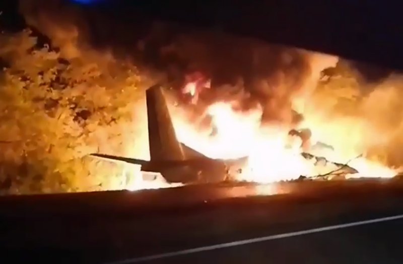 22 Die In Ukraine Military Plane Crash