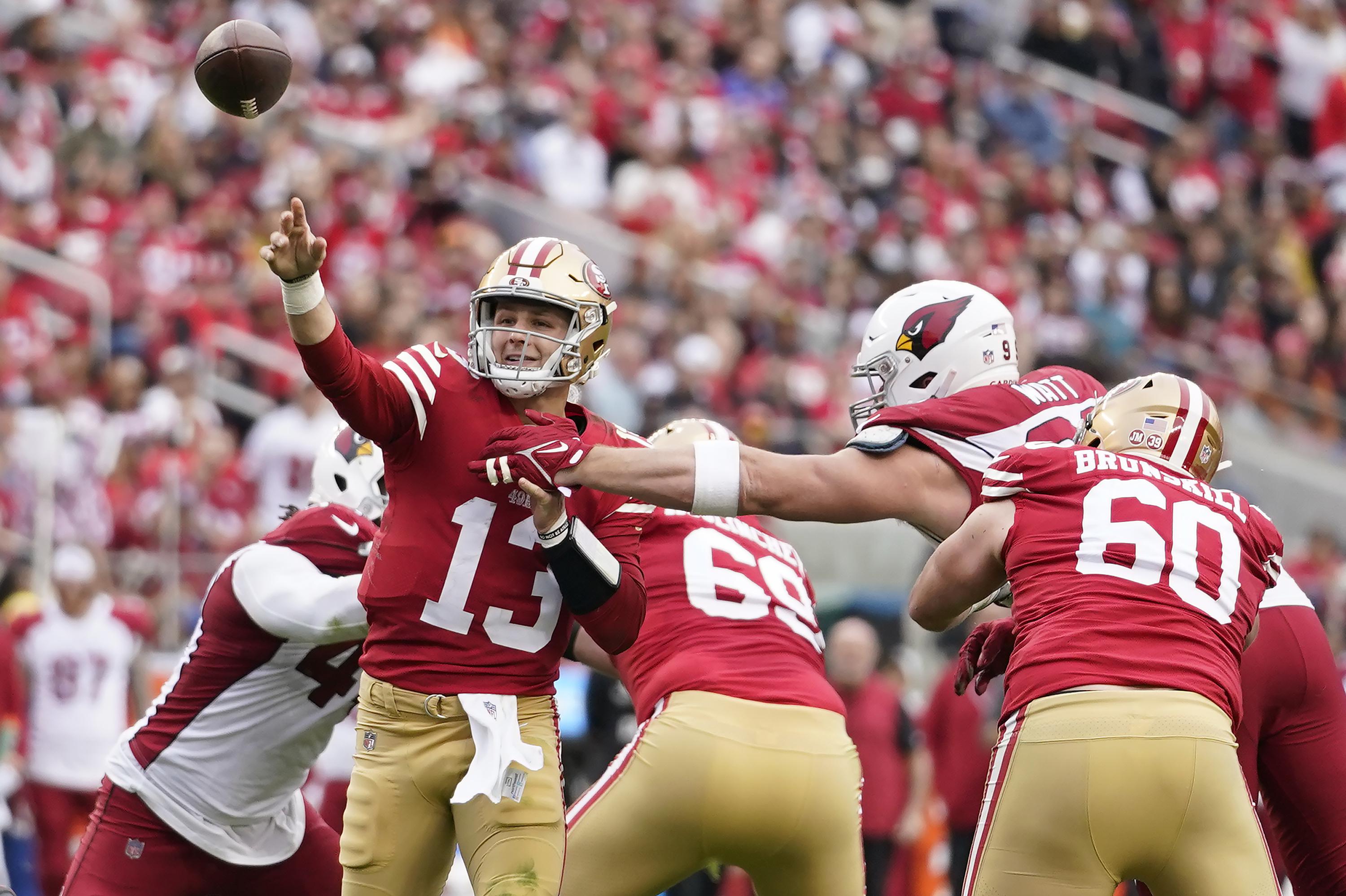 49ers host Cards seeking 10th straight win, NFC West sweep