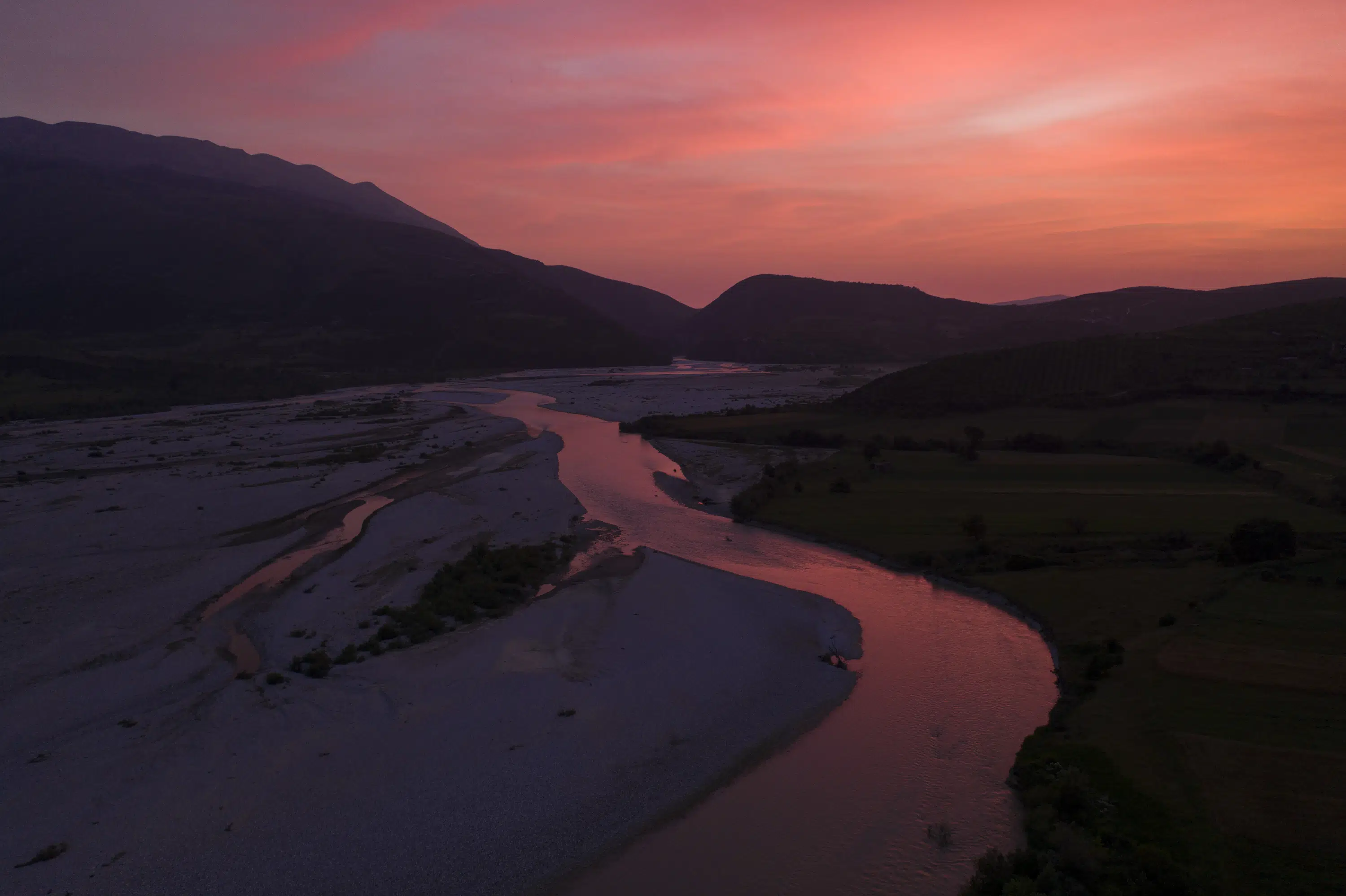 Albania declares new national river park, backs airport plan
