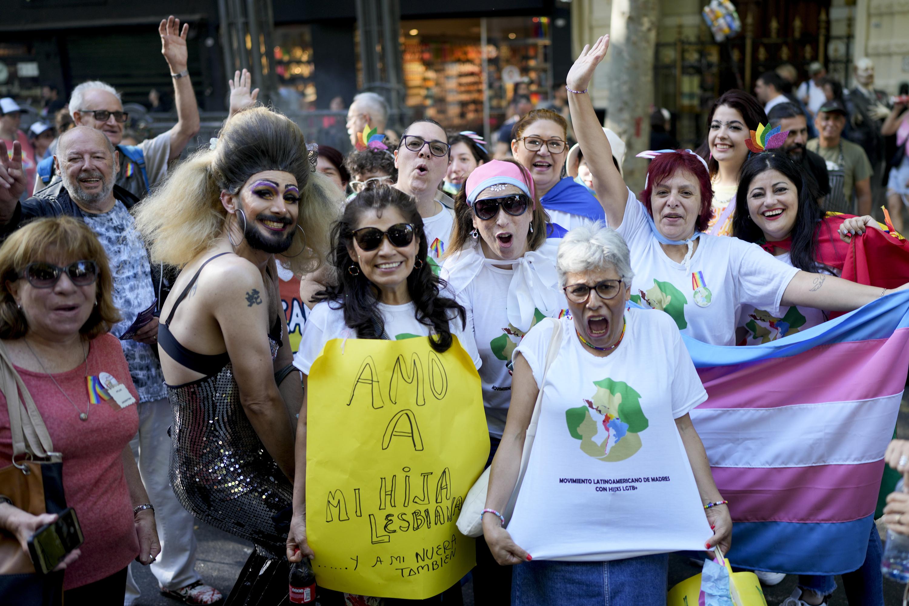 Mothers of LGBTQ children join forces in Latin America | AP News