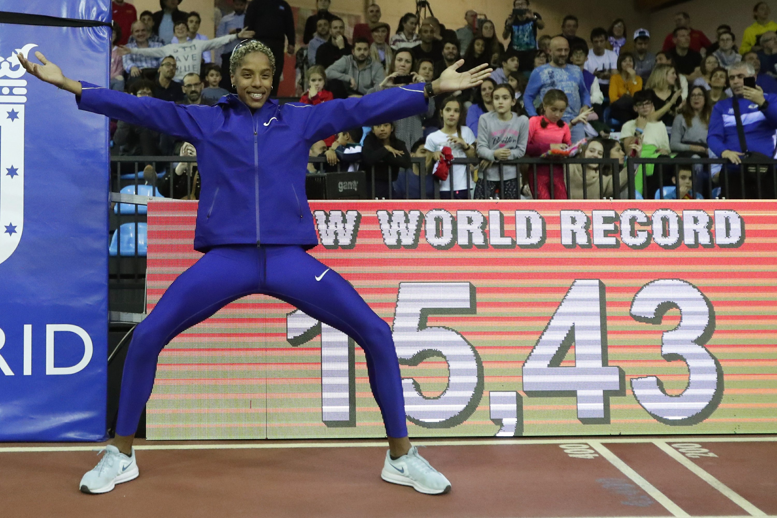 Triple jump world record