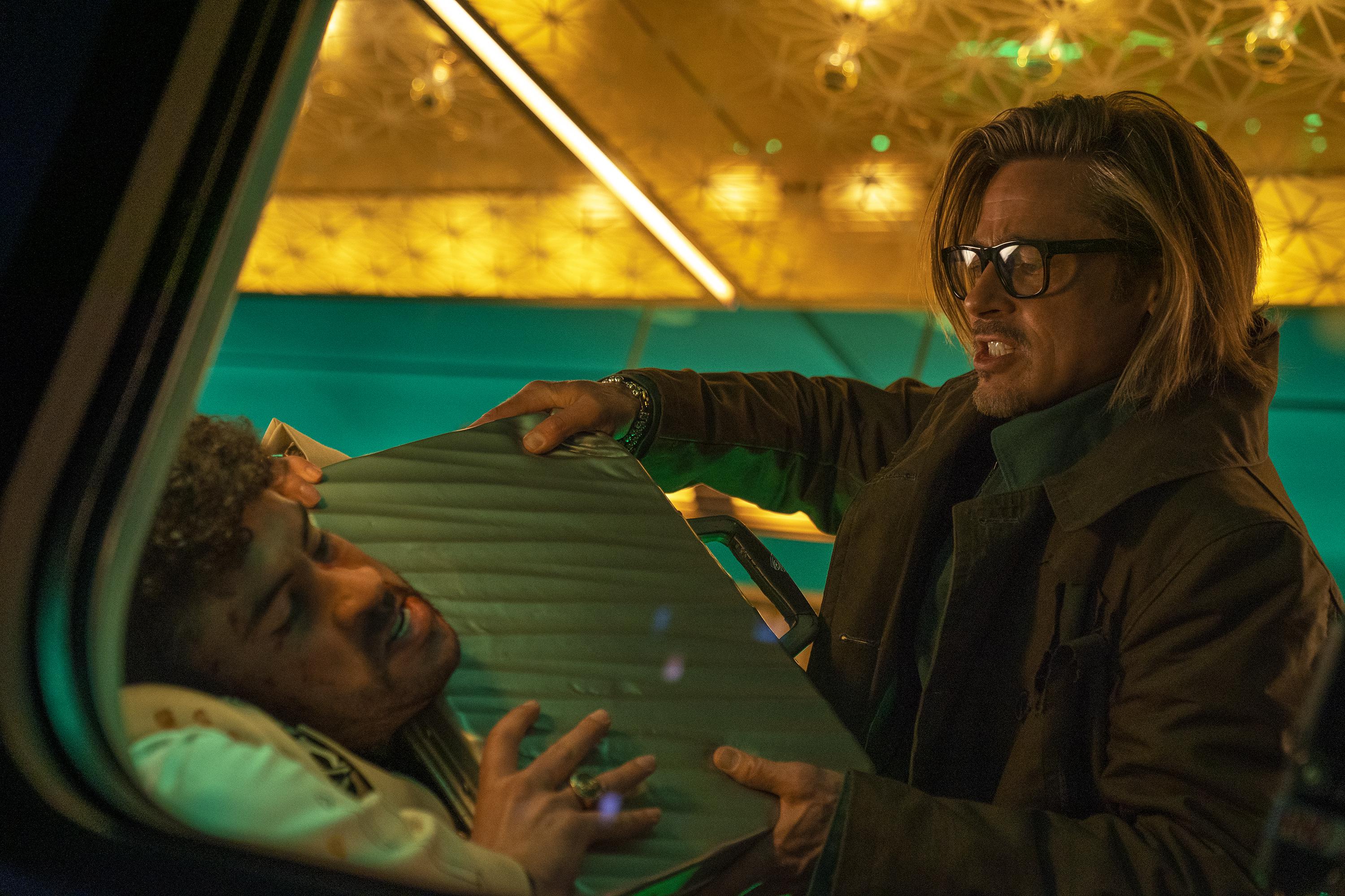 Brad Pitt's 'Bullet Train' pulls into station with $30.1M | AP News