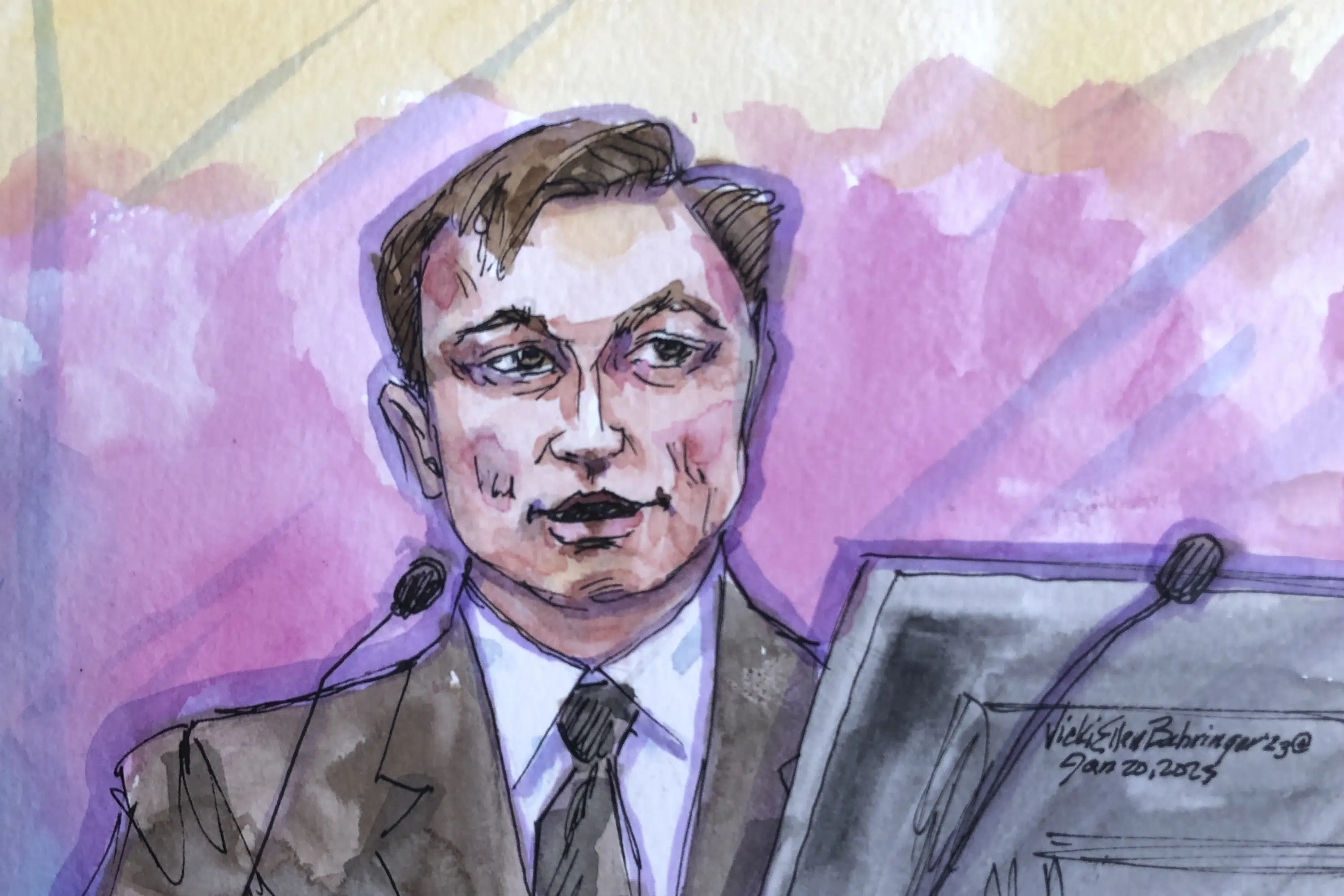 Elon Musk takes witness stand to defend Tesla buyout tweets