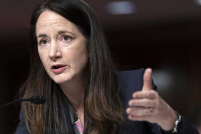 ARCHIVO - La Directora de Inteligencia Nacional de Estados Unidos Avril Haines declara ante la Comisión de Servicios Armados del Senado  el 10 de mayo del 2022. (AP Foto/Jose Luis Magana)