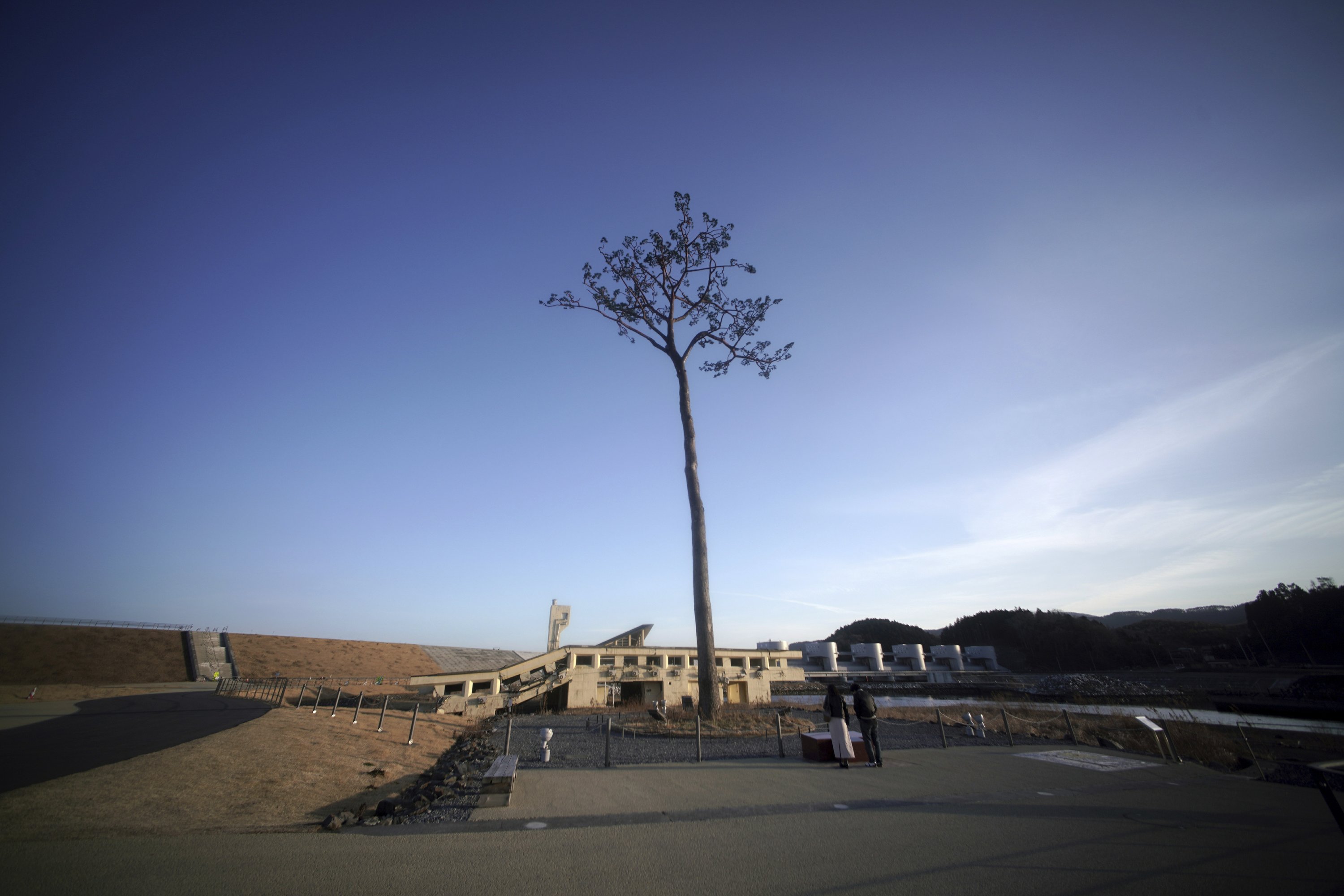 Damages preserved as Japanese tsunami memorial