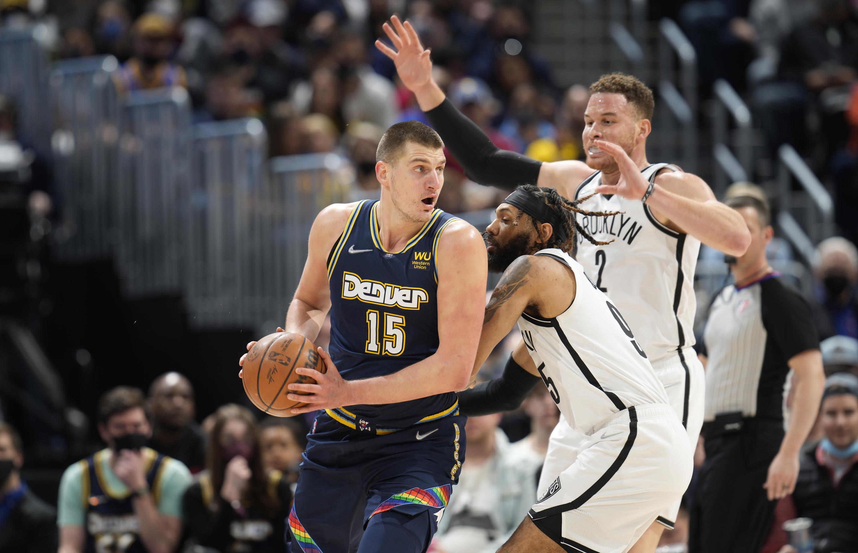 Jokic has triple-double, Nuggets hand Nets 8th loss in a row | AP News