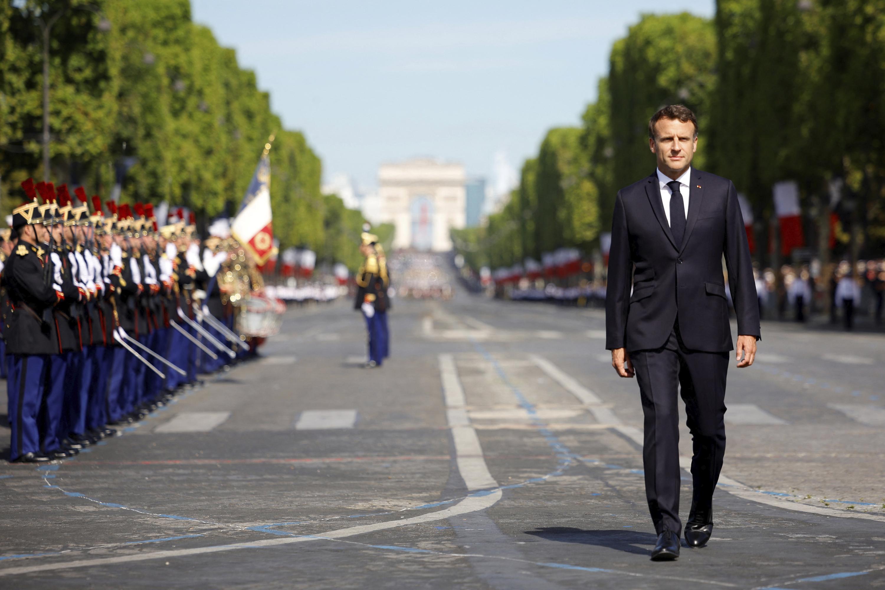 Macron met en garde contre la fermeture totale du gaz naturel