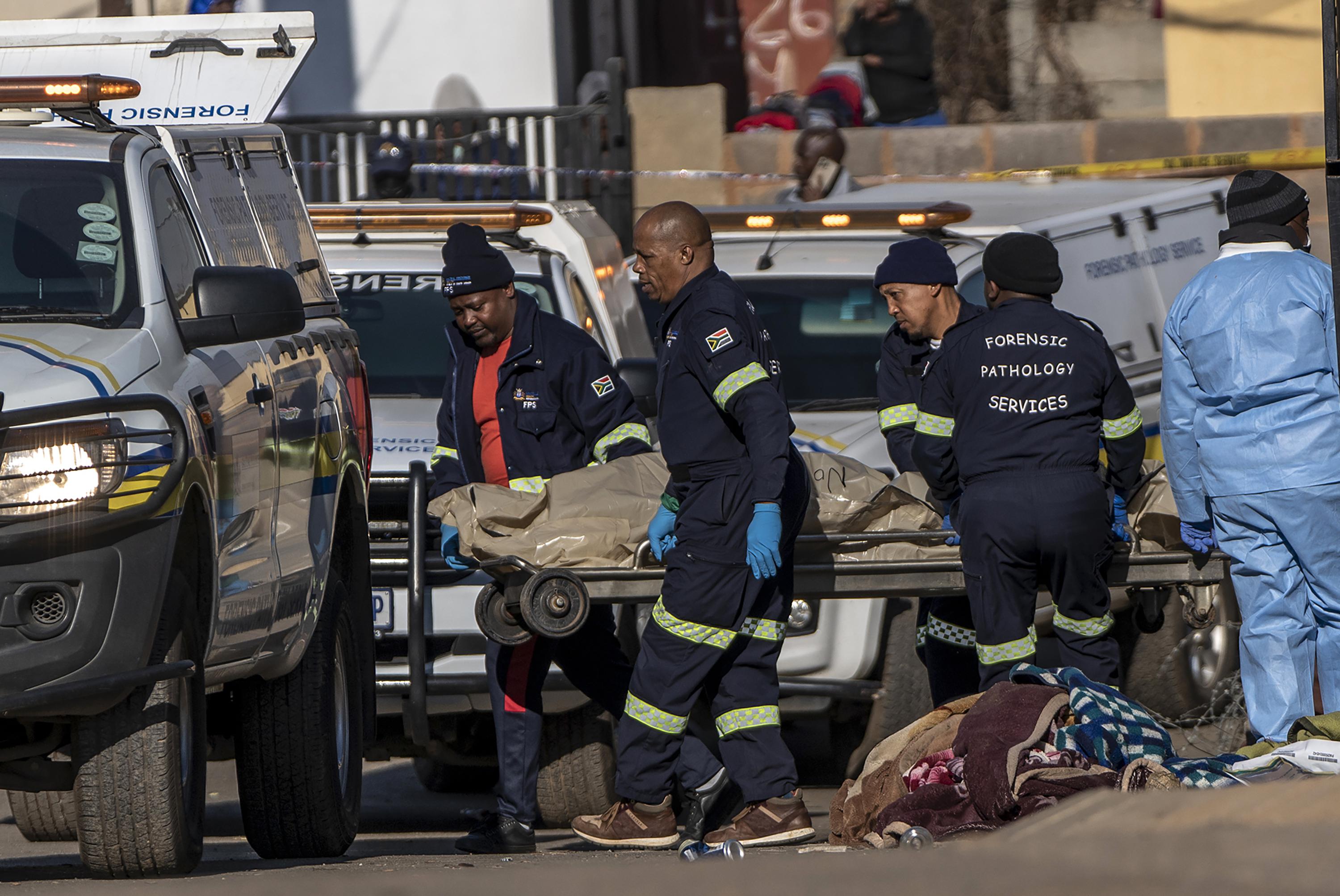 South Africa Shocked By Bar Shootings Police Hunt Suspects Ap News