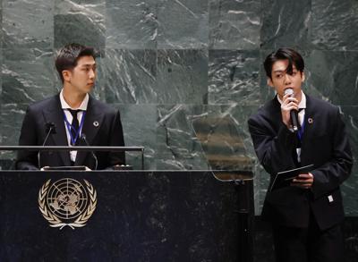 K Pop Stars Bts Dip Into Global Diplomacy At Un Gathering