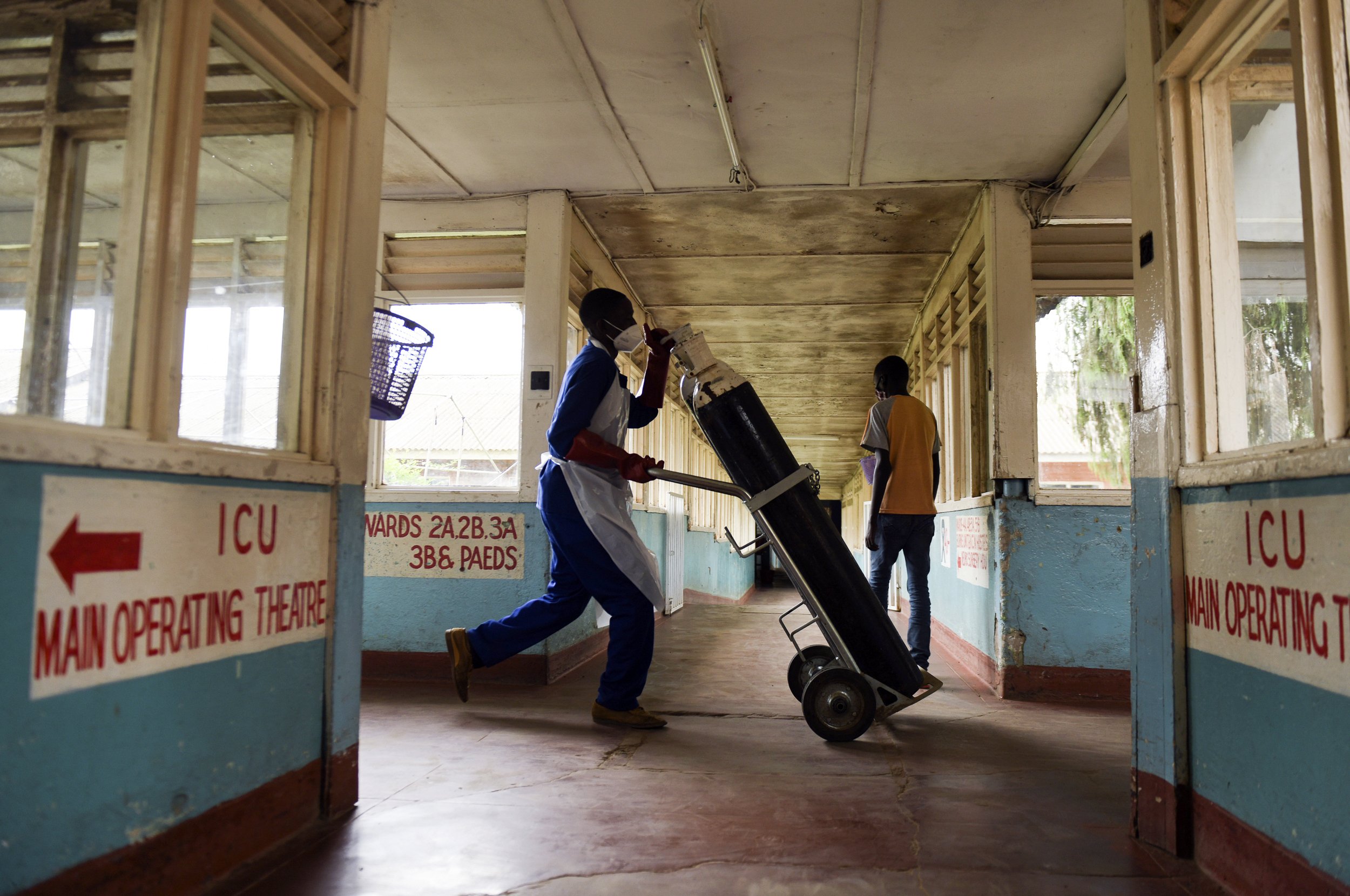 Malawi is setting up field hospitals to cope with the rise of the virus