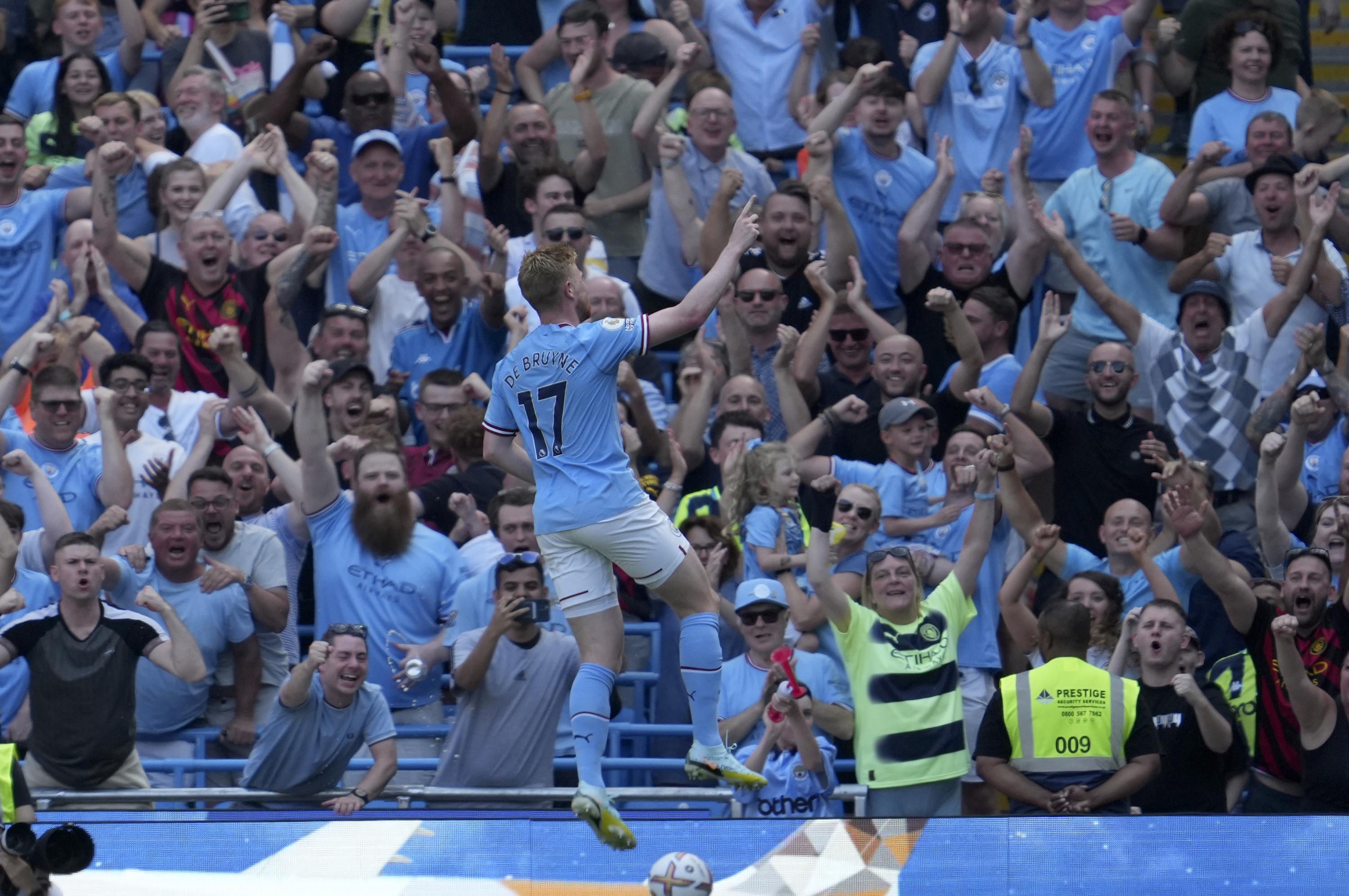 Man City vinner andre seier ved å slå Bournemouth 4-0 i EPL