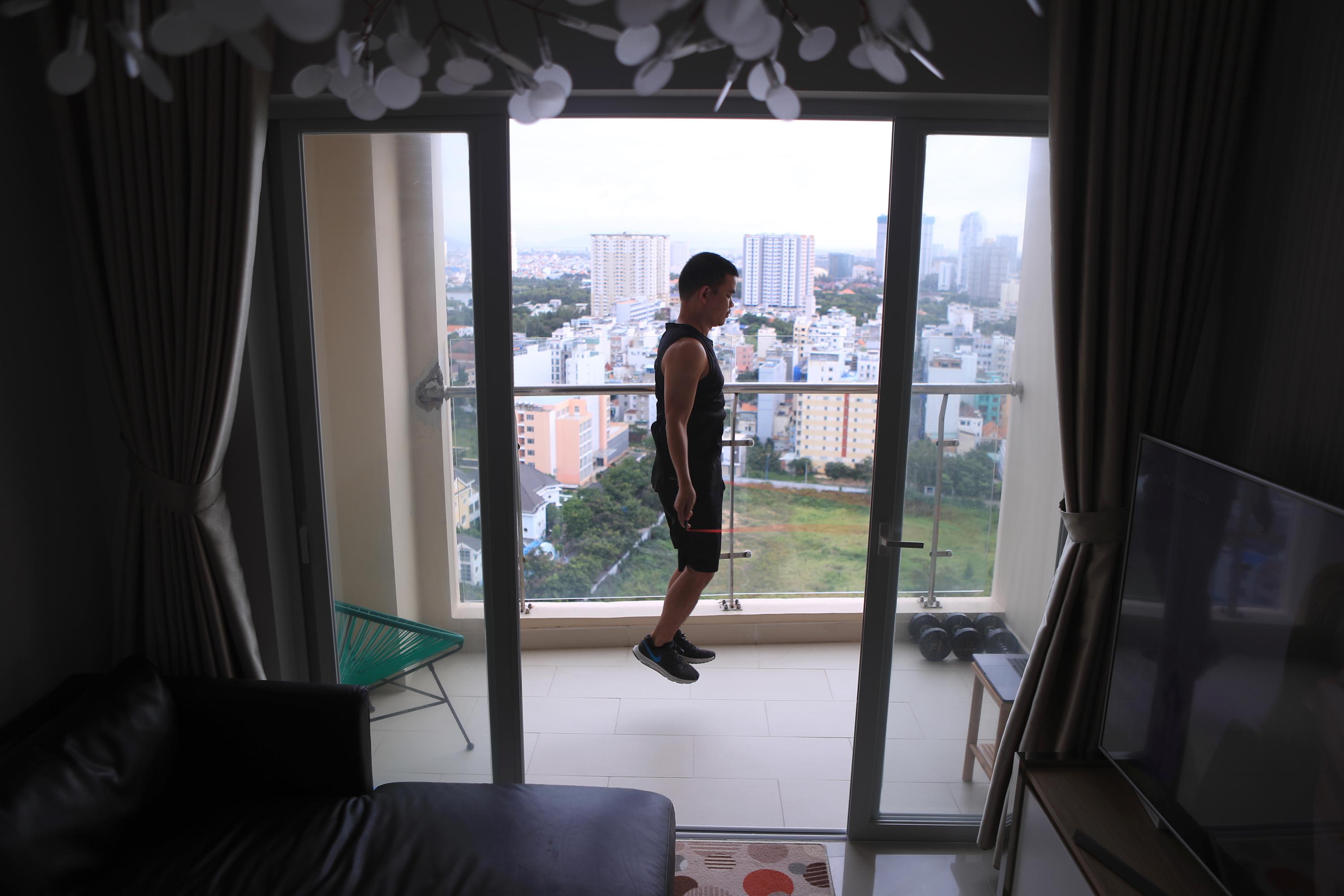 The long weekend becomes a 9-week lockout for the AP Vietnam journalist