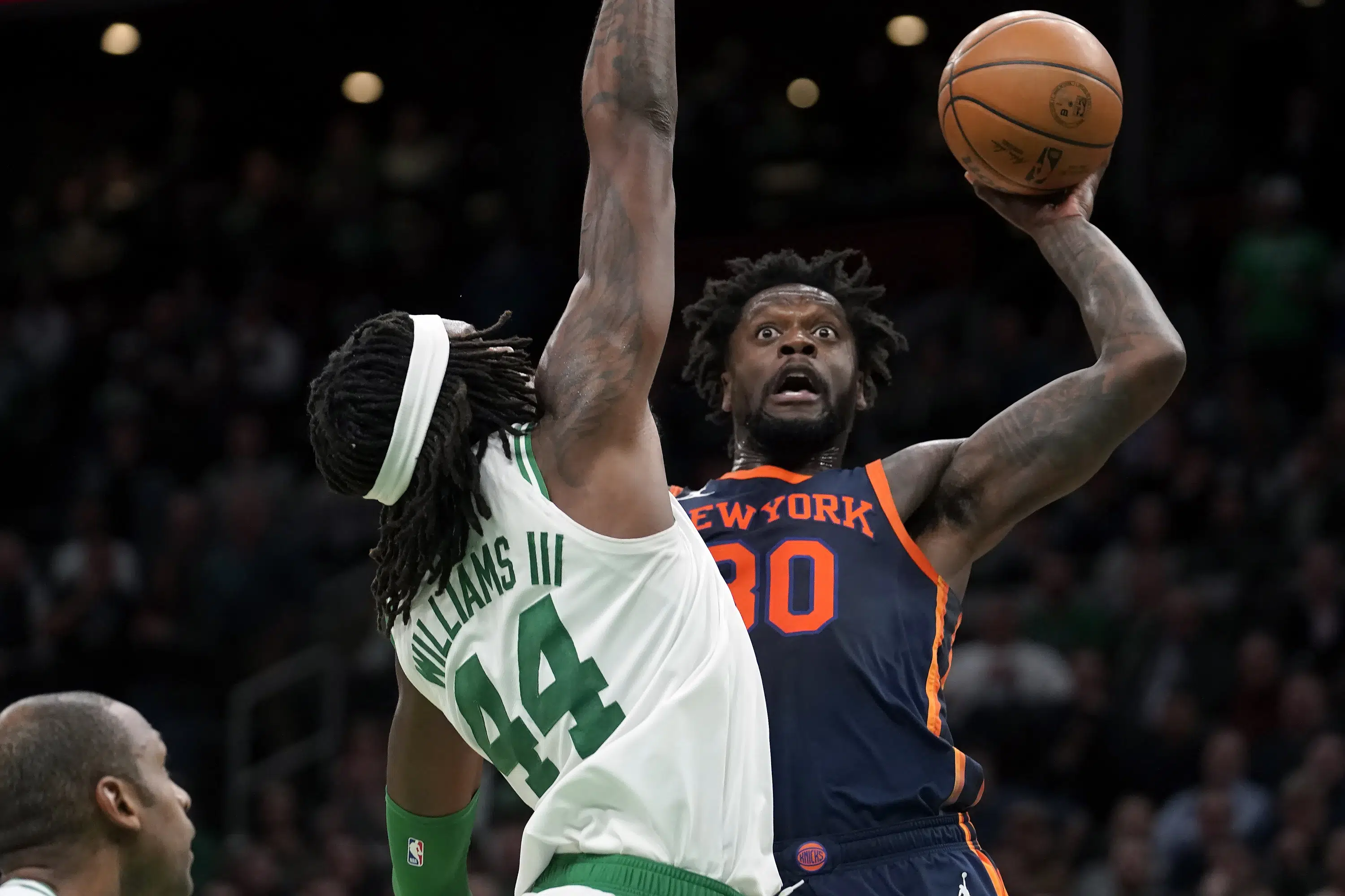 Randle, Brunson help Knicks edge Celtics 120-117 in OT