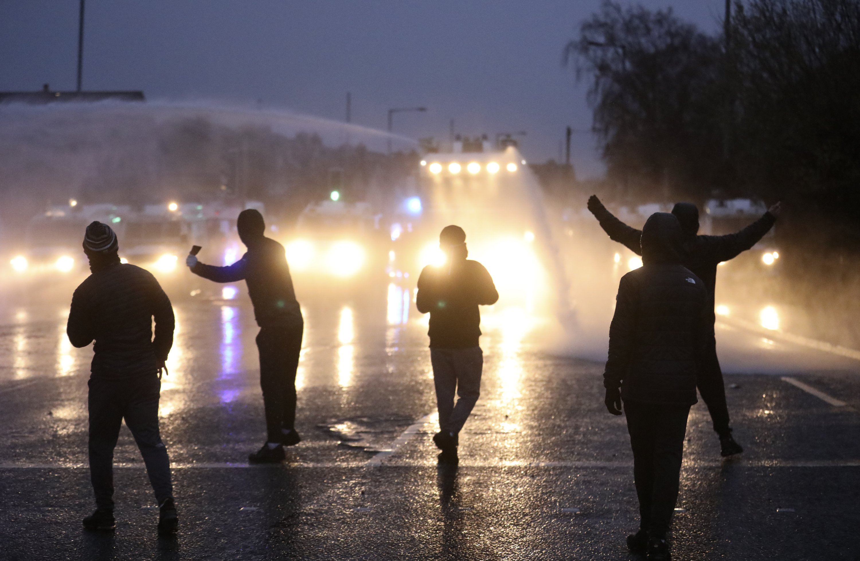 The riots ignore calls for calm as violence erupts in Belfast