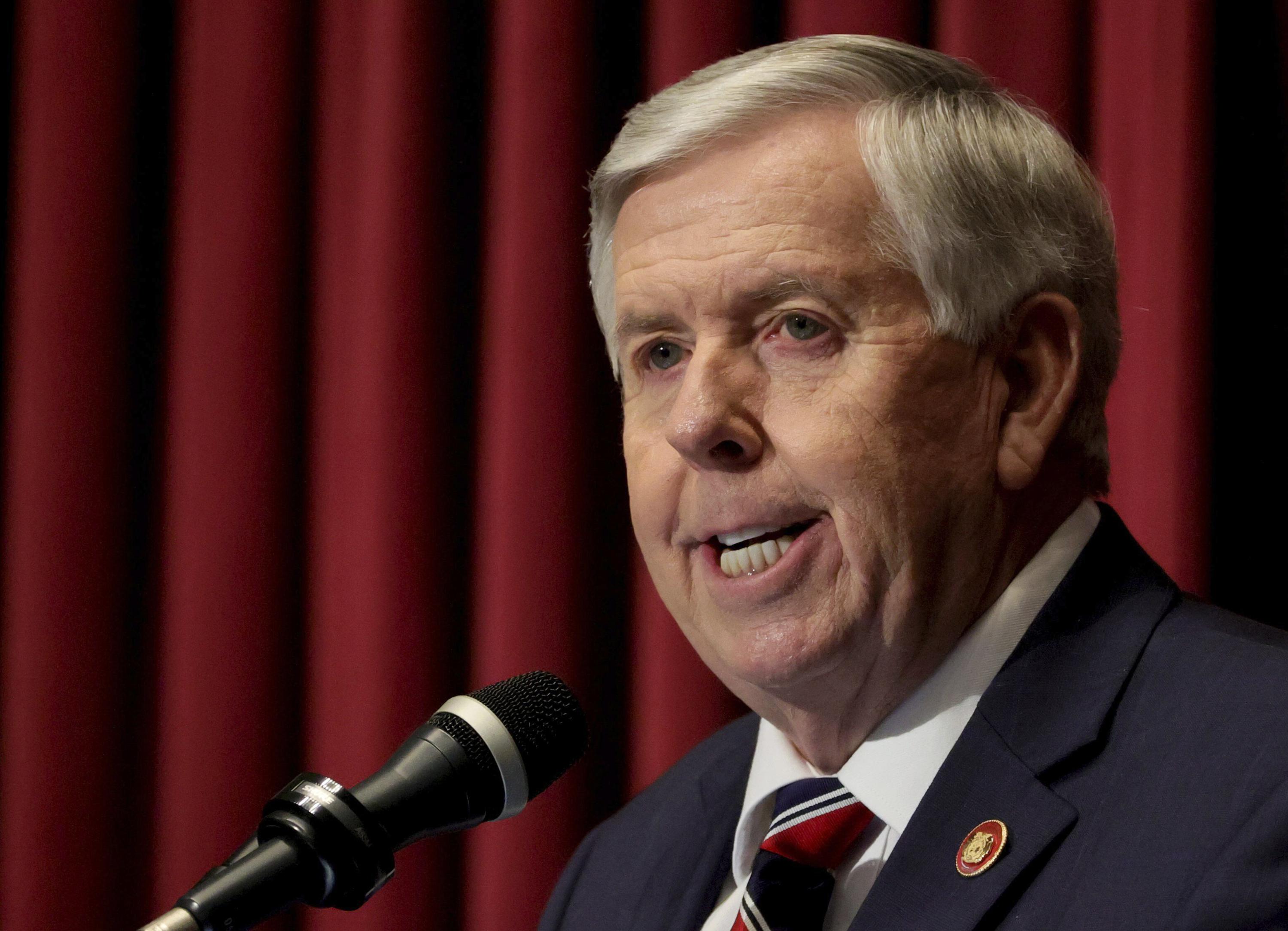Gov Parson Calls For Higher Teacher Pay Child Care Access AP News Gov Parson Calls For Higher Teacher Pay Child Care Access AP News