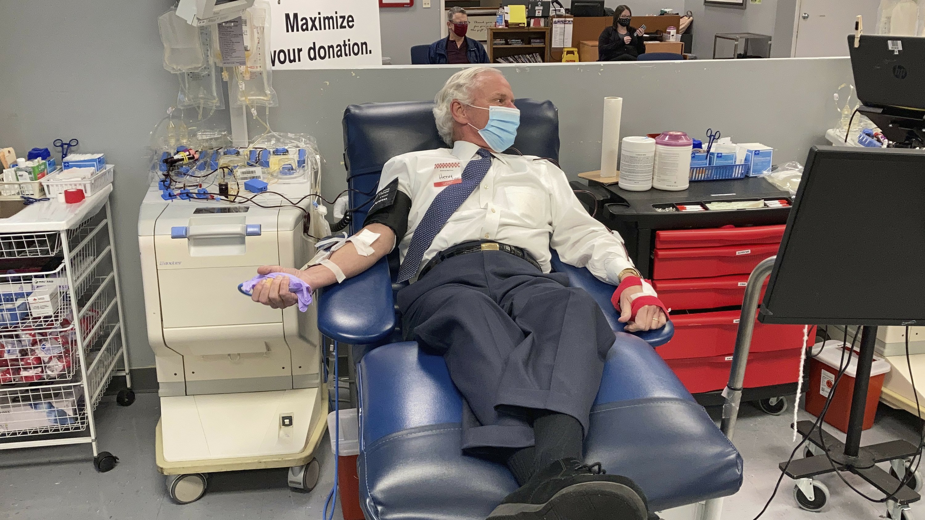 South Carolina governor donates plasma for COVID19 therapy AP News