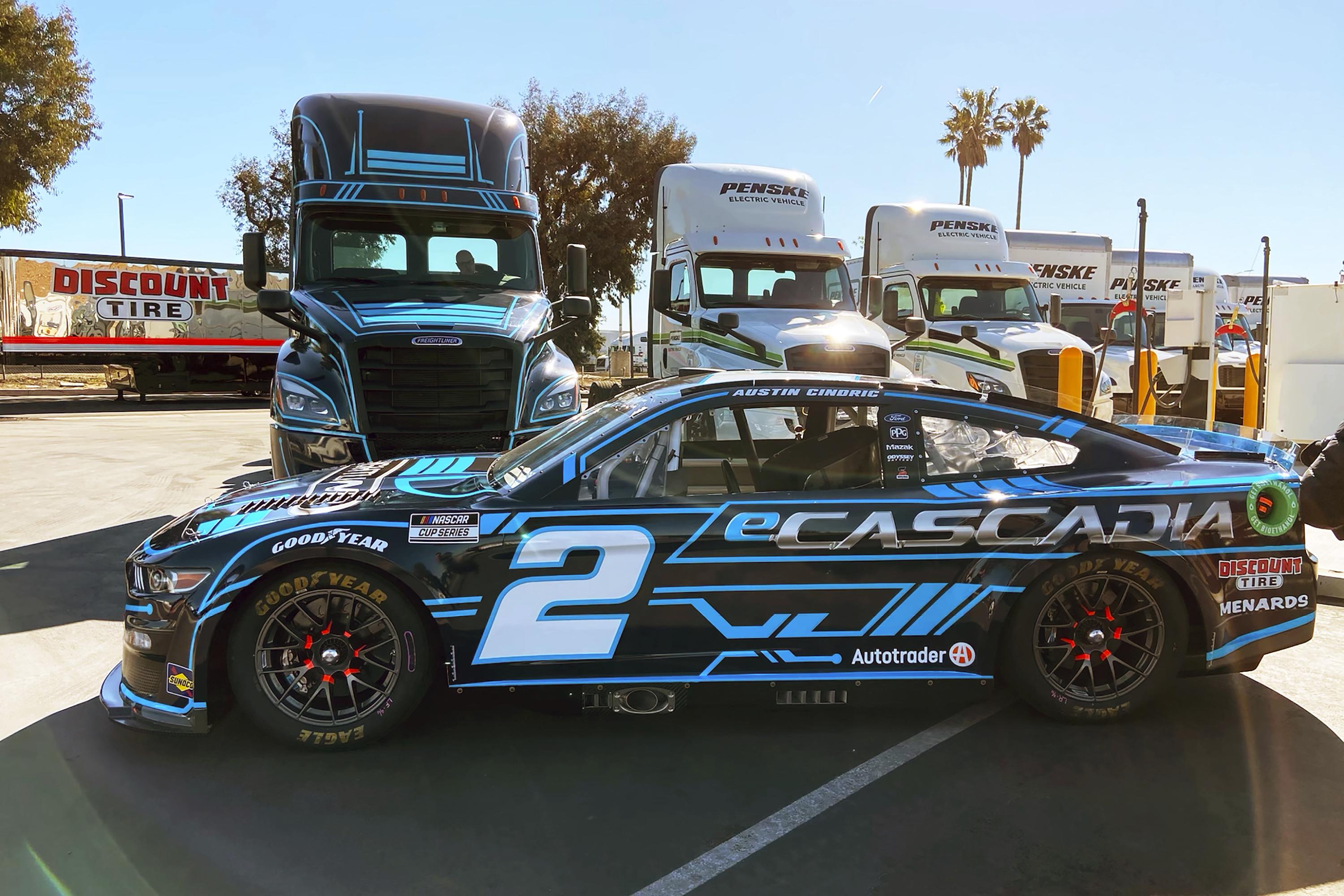 Team Penske to be first with an electric truck at the track AP News