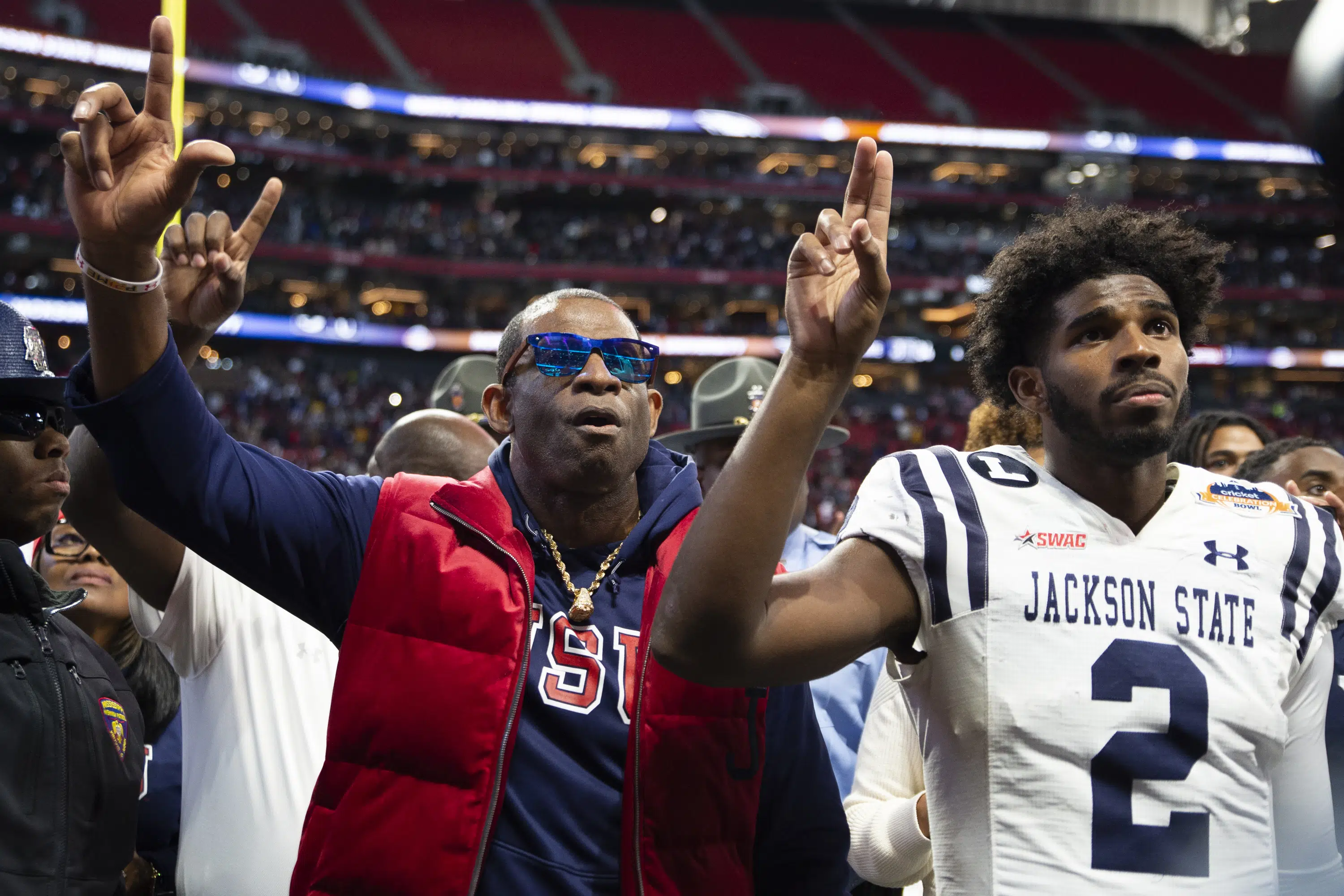 NC Central beats Jackson State in Deion Sanders' final game | AP News