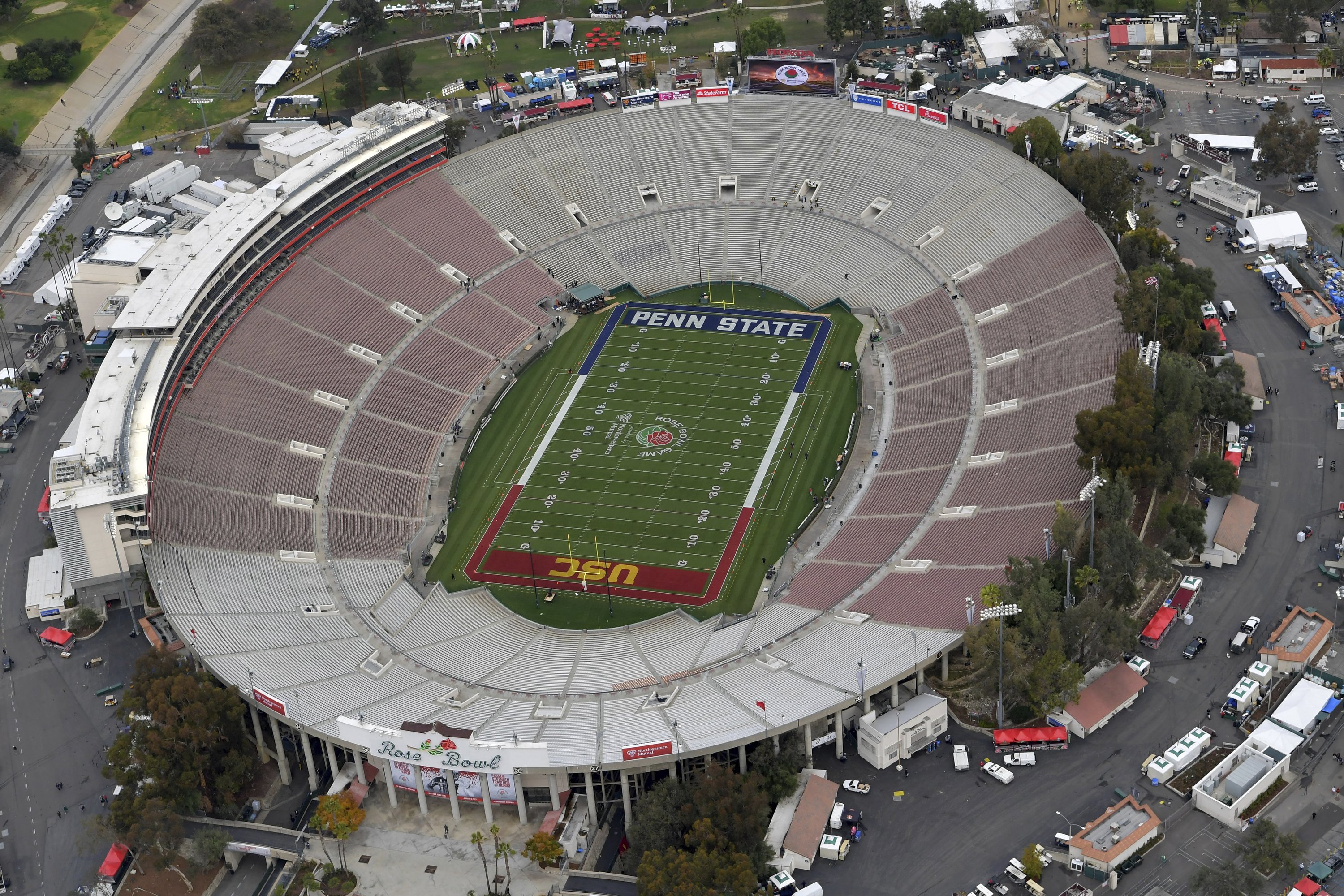 Rose Bowl refused the exemption to allow fans for the CFP