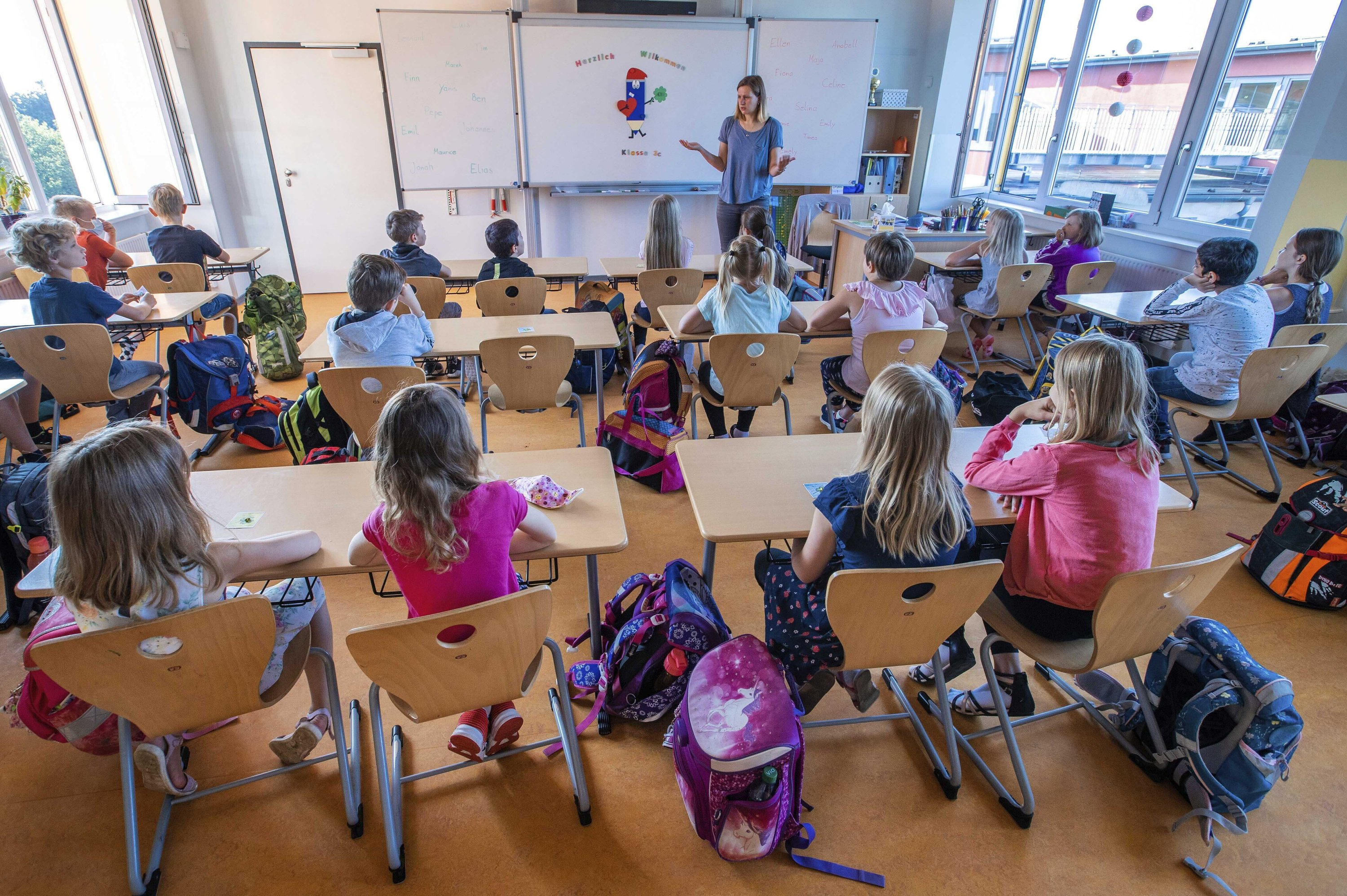 Masks In Class Many Questions As Germans Go Back To School